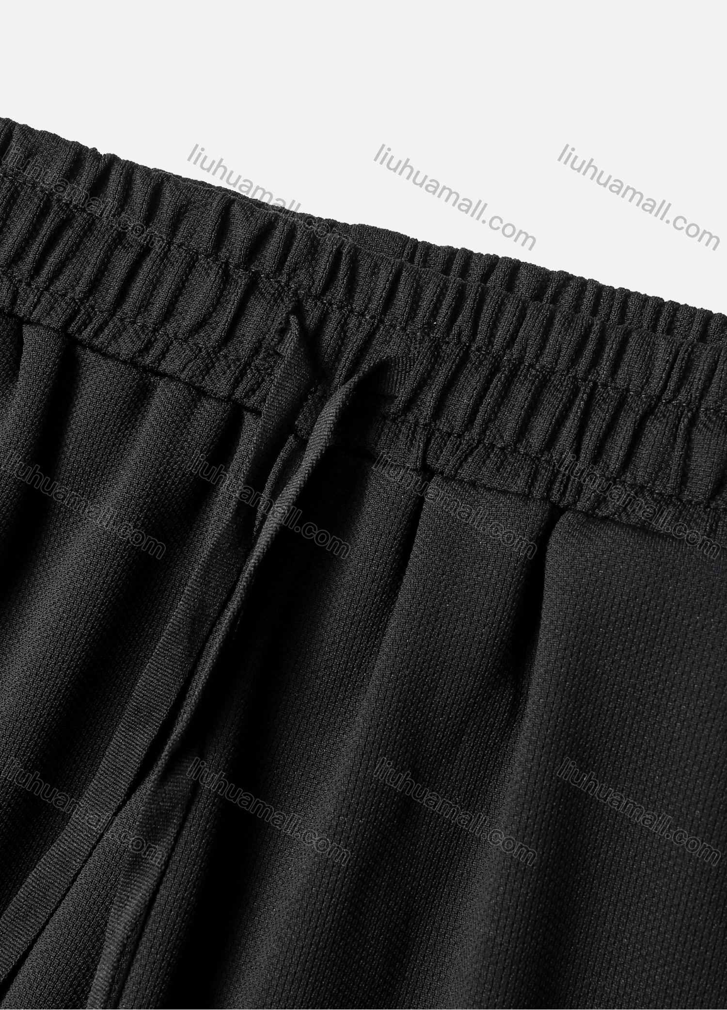 Wholesale Men's Athletic Workout Elastic Waist Drawstring Ankle Length Gym Running Pants Y7139# - Liuhuamall