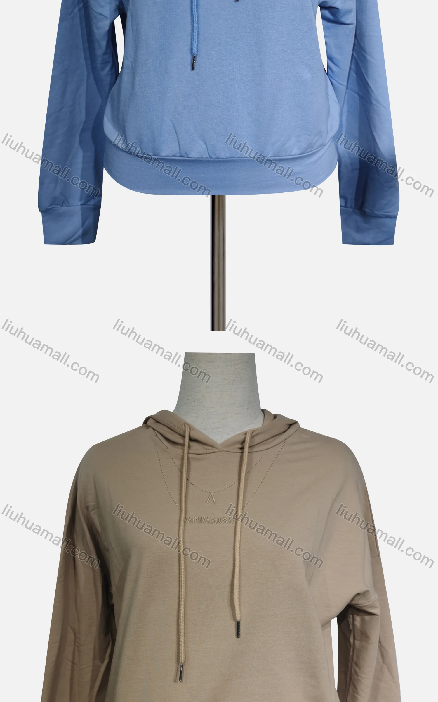 Wholesale Women's Casual Hooded Letter Long Sleeve Hoodies - Liuhuamall