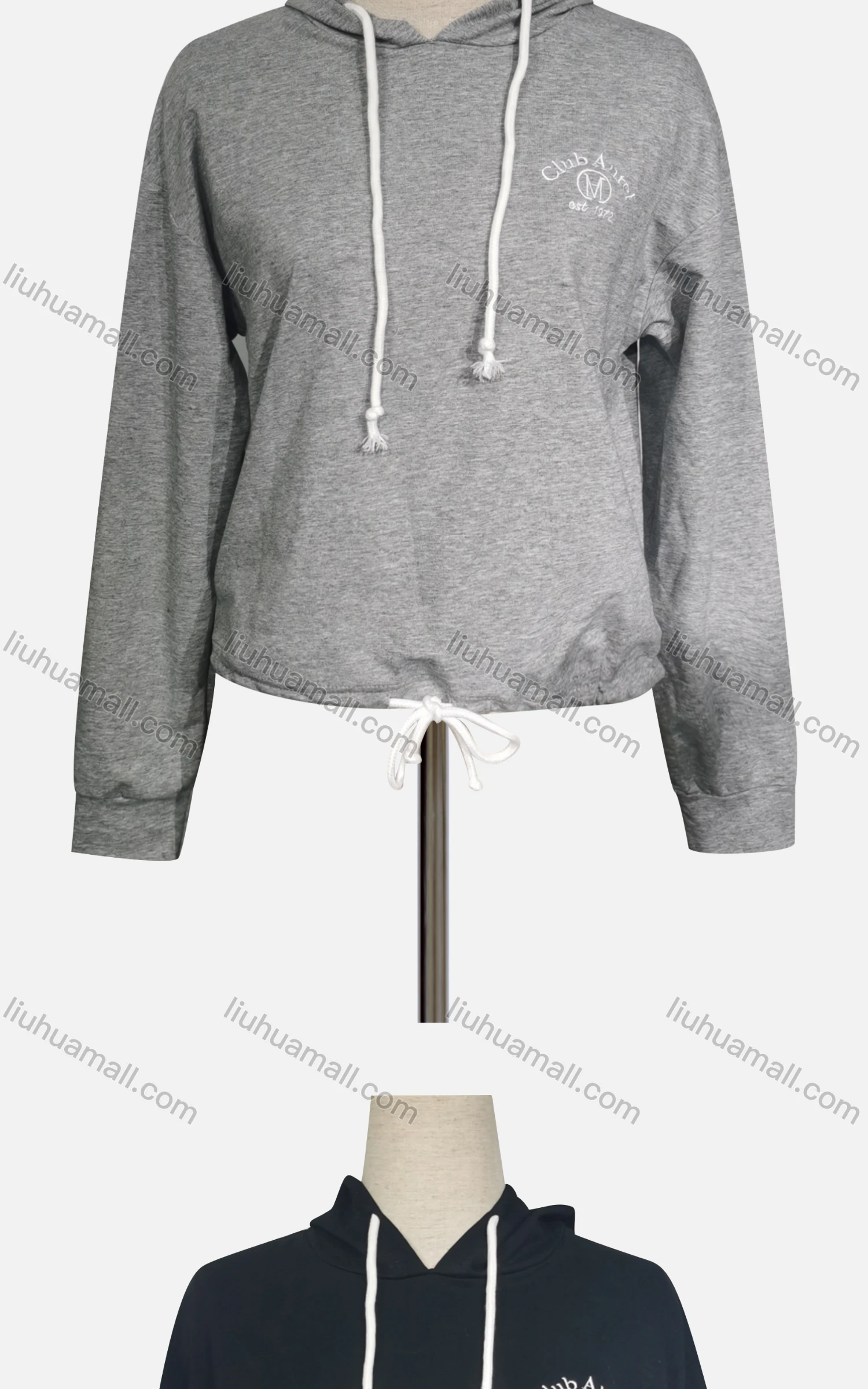 Wholesale Women's Casual Hooded Long Sleeve Hoodies - Liuhuamall