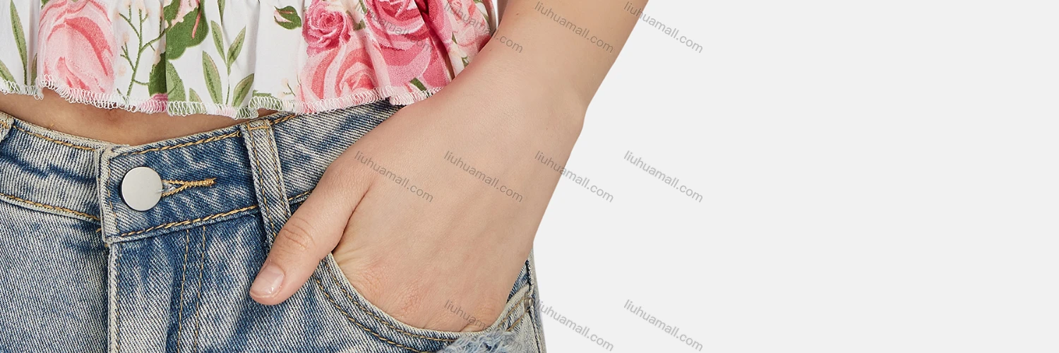 Wholesale Women's Casual Cold Shoulder Puff Sleeve Floral Peplum Top 28494# - Liuhuamall