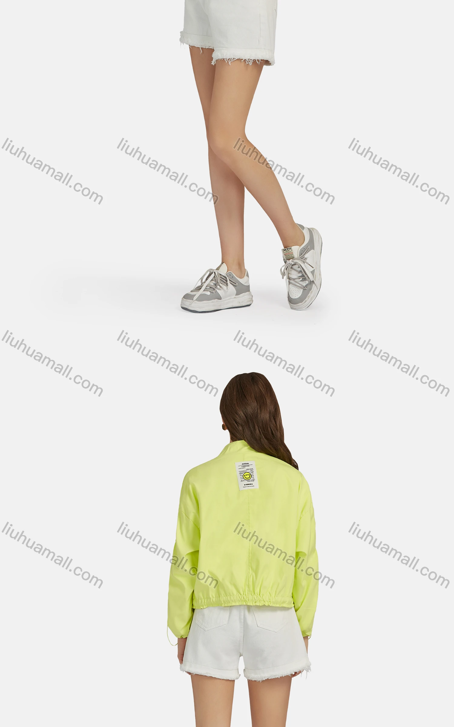 Wholesale Women's Casual Slant Pockets Frayed Raw Hem 5'' Inseam Shorts DL-23101# - Liuhuamall