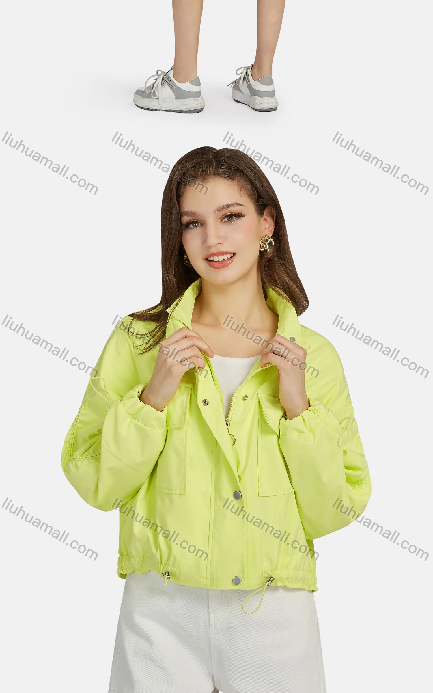 Wholesale Women's Casual Slant Pockets Frayed Raw Hem 5'' Inseam Shorts DL-23101# - Liuhuamall