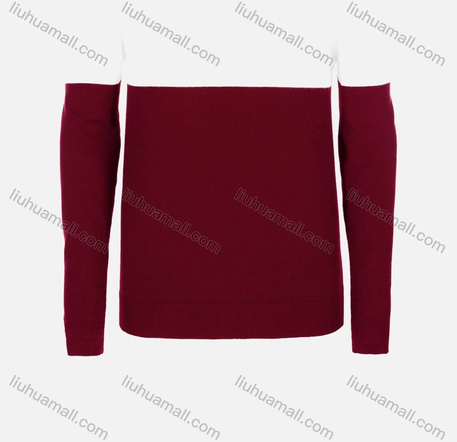 Wholesale Men's Casual Slim Fit Crew Neck Long Sleeve Colorblock Knit Sweater 8311# - Liuhuamall