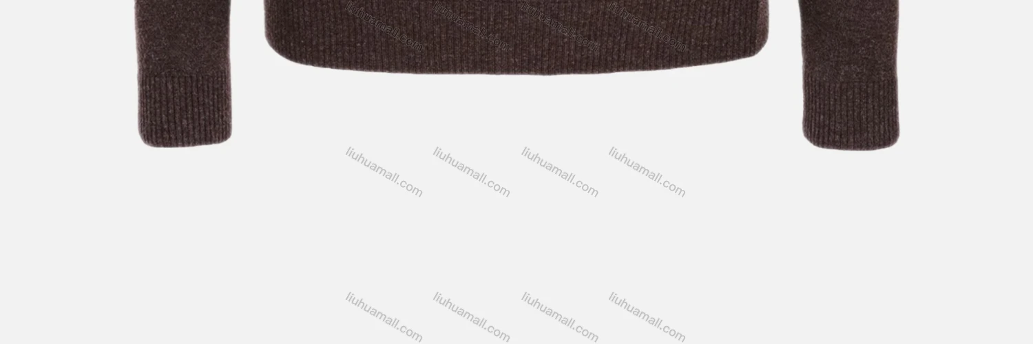 Wholesale Men's Casual Slim Fit V Neck Long Sleeve Plain Knit Wool Blend Sweater 8801# - Liuhuamall