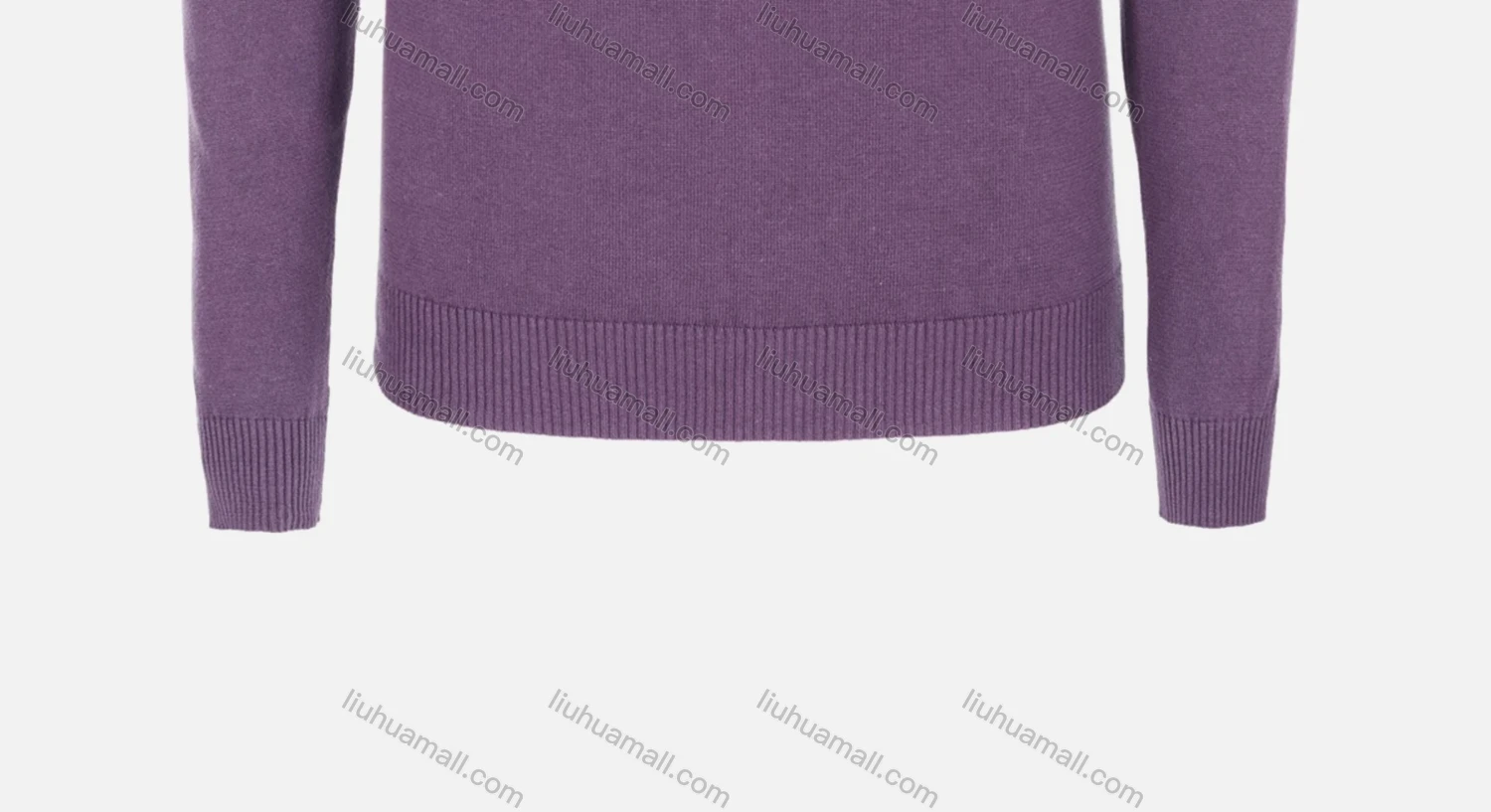 Wholesale Men's Casual Slim Fit Crew Neck Long Sleeve Plain Knit Wool Blend Sweater 8902# - Liuhuamall