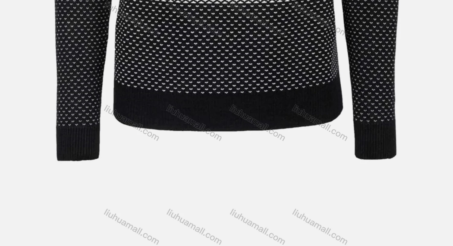 Wholesale Men's Casual Slim Fit Crew Neck Folk Art Knit Wool Blend Sweater 8360/8361/8362/8363/8365# - Liuhuamall