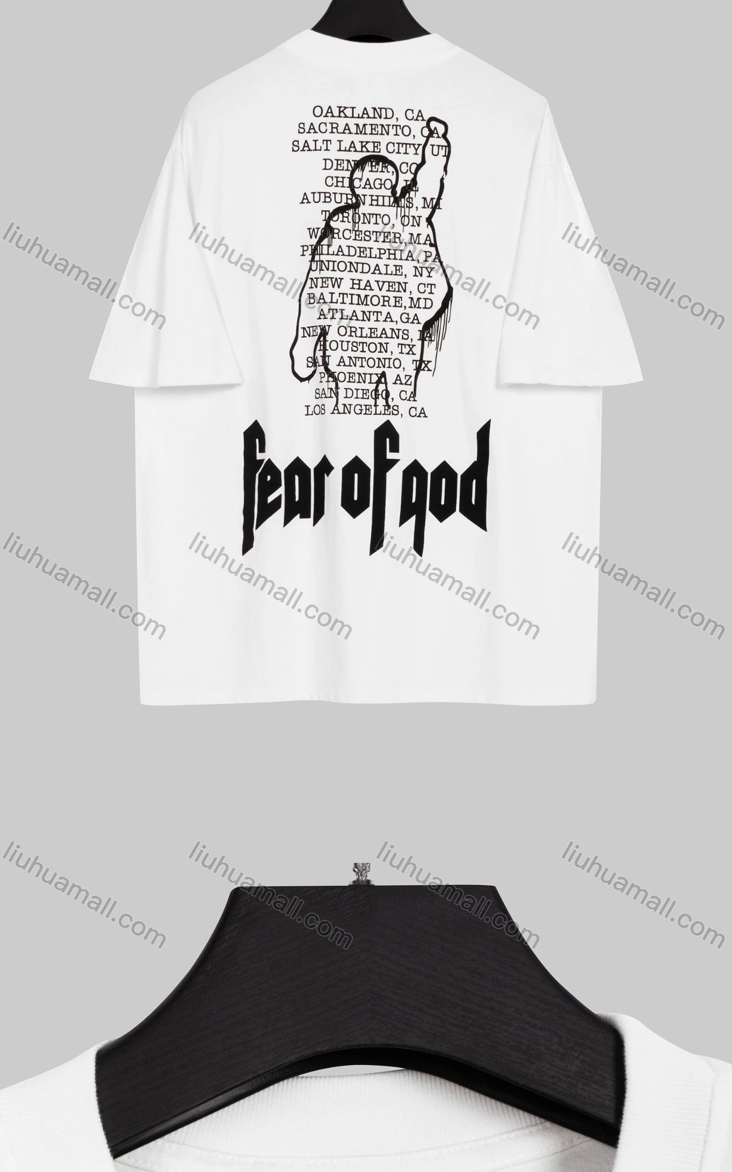 Wholesale Women's Hip Hop Crew Neck Loose Fit Short Sleeve Graphic Letter T-shirt - Liuhuamall