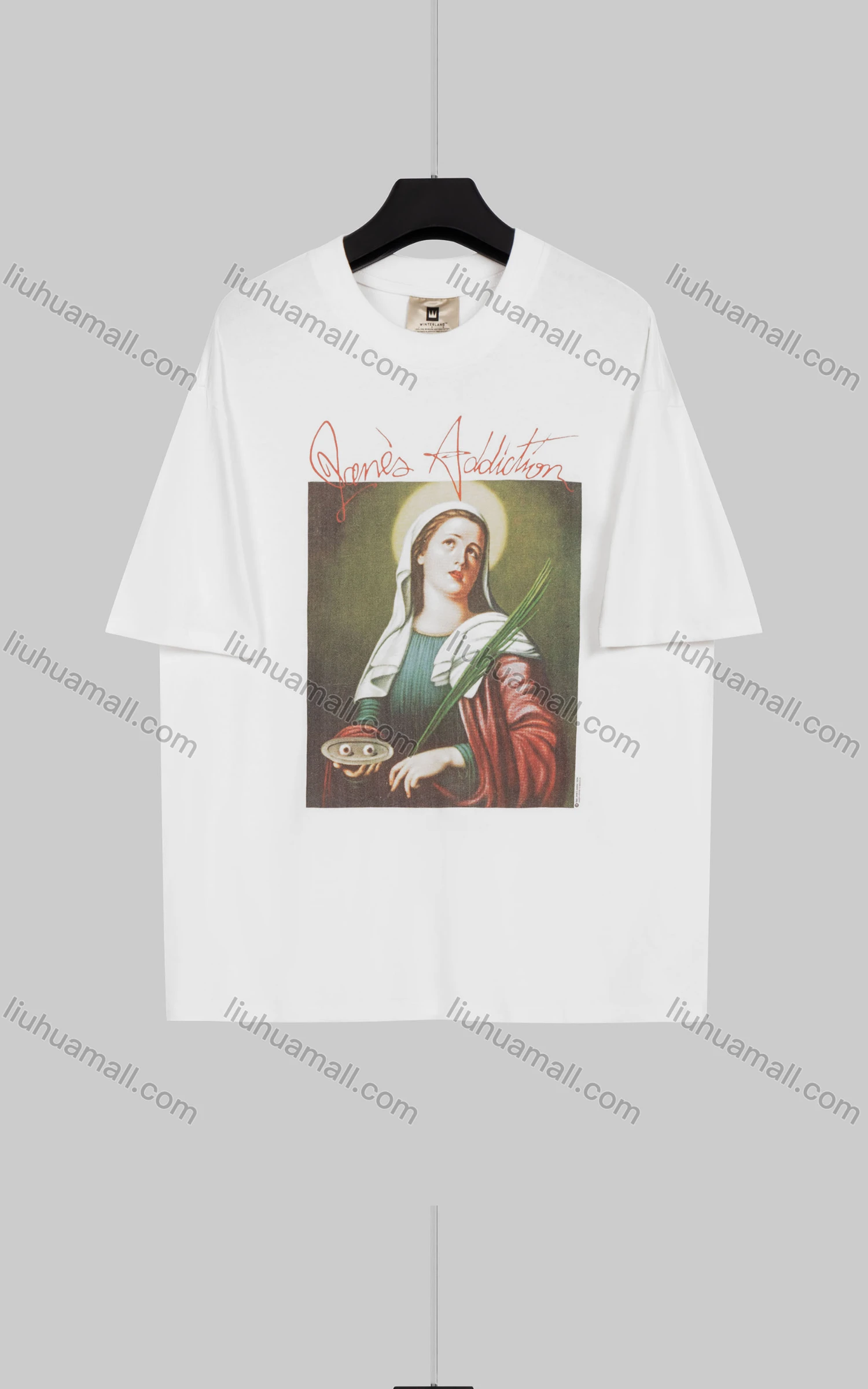 Wholesale Women's Hip Hop Crew Neck Loose Fit Short Sleeve Graphic Letter T-shirt - Liuhuamall