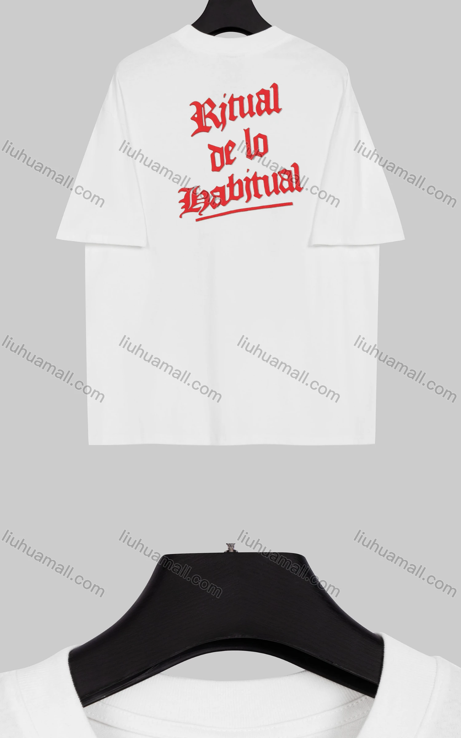 Wholesale Women's Hip Hop Crew Neck Loose Fit Short Sleeve Graphic Letter T-shirt - Liuhuamall