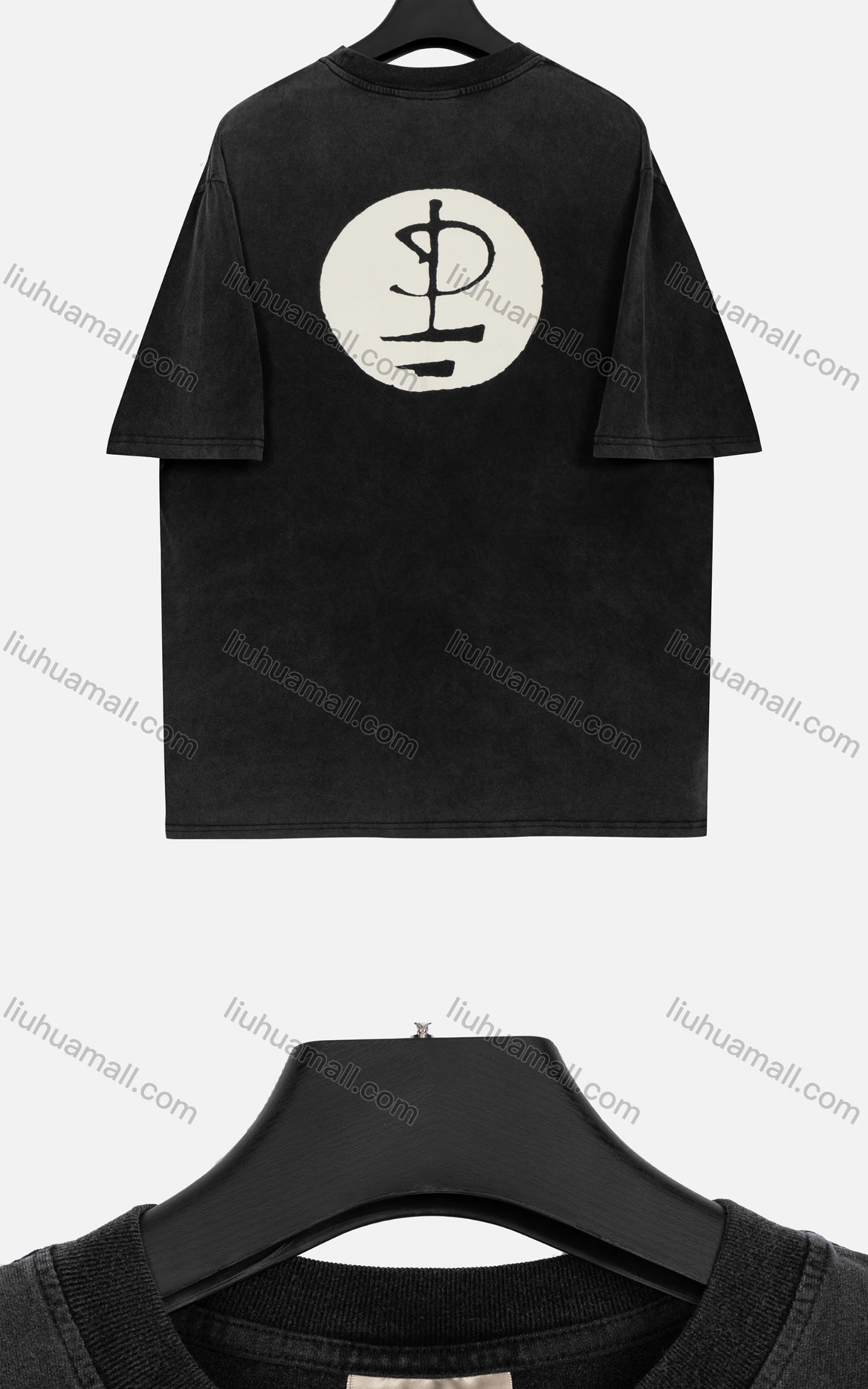 Wholesale Women's Hip Hop Crew Neck Loose Fit Short Sleeve Graphic Letter T-shirt - Liuhuamall