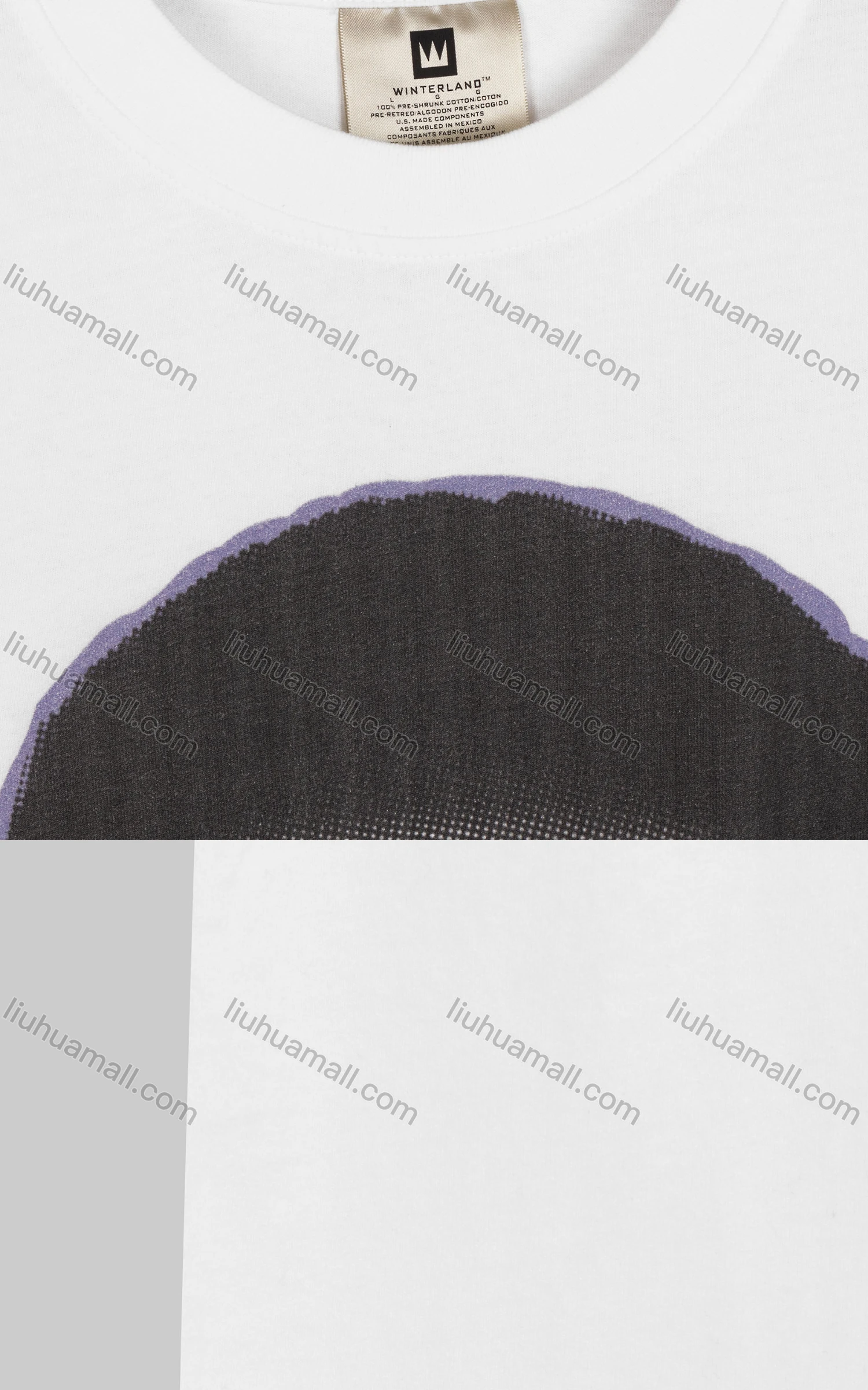 Wholesale Men's Round Neck Short Sleeve Graphic Letter Hip Hop Loose Fit T-shirt - Liuhuamall