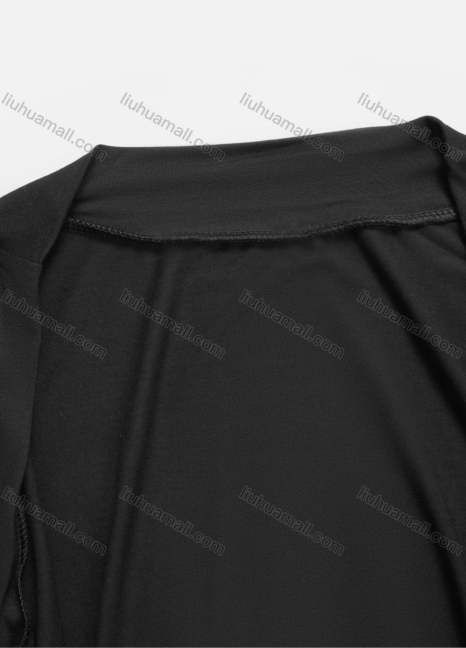 Wholesale Women's Causal Plain Long Sleeve Open Front Mid Length Cardigan - Liuhuamall