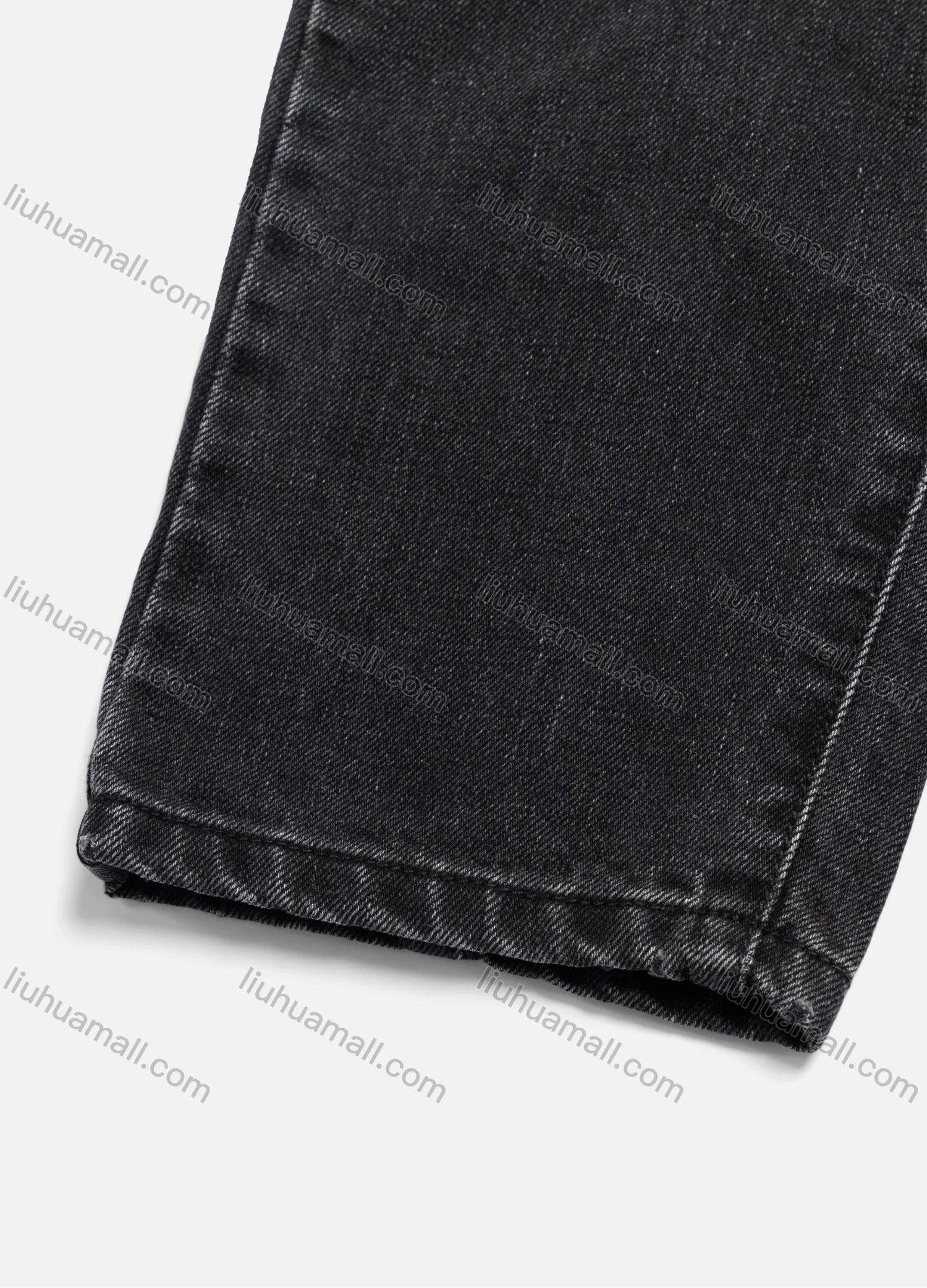 Wholesale Women's Casual Plain 100%Cotton Distressed High Waist Ankle Length Jean B003# - Liuhuamall