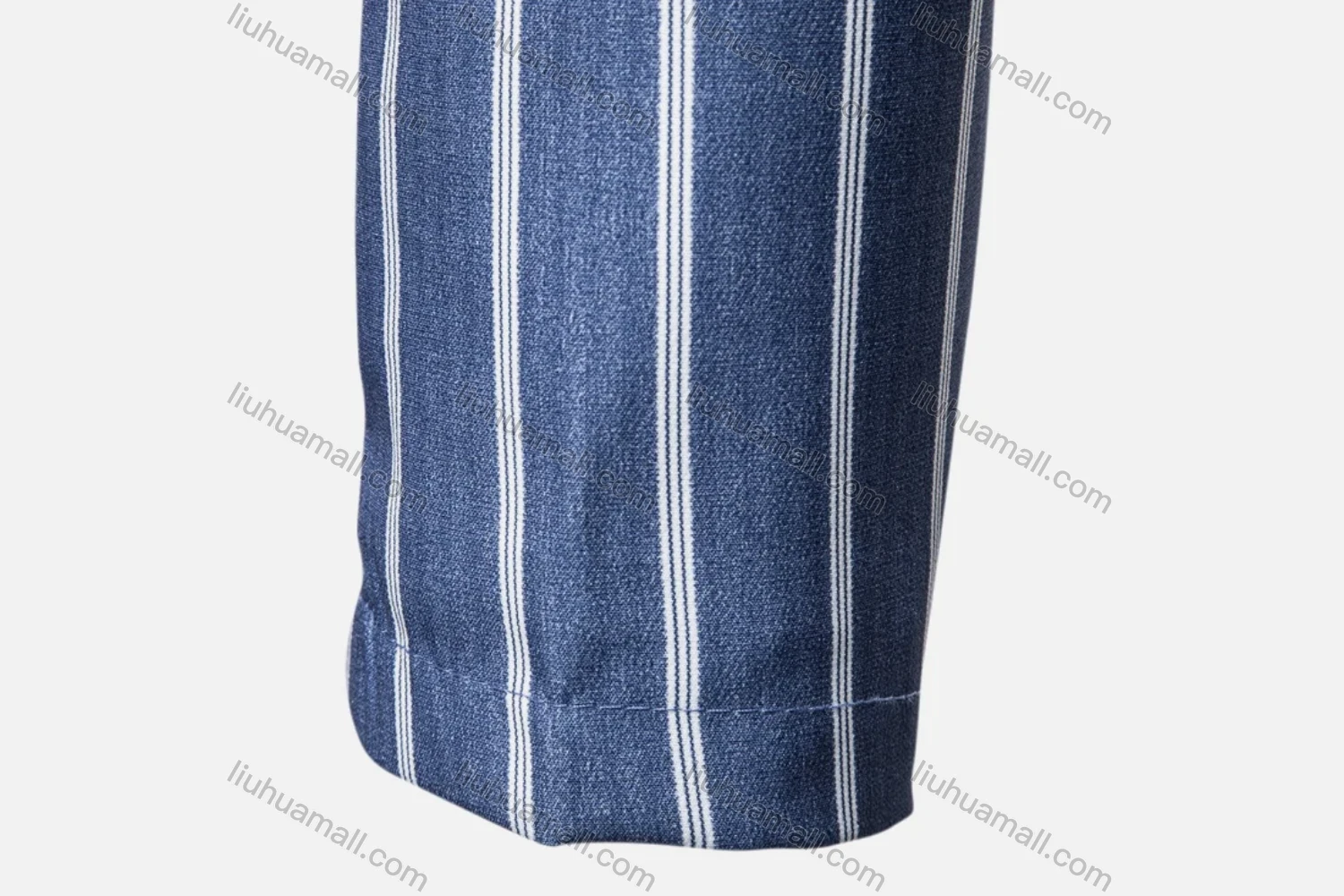 Wholesale Men's Formal Business Striped 2 Buttons Lapel Patch Pocket Suit Jacket - Liuhuamall