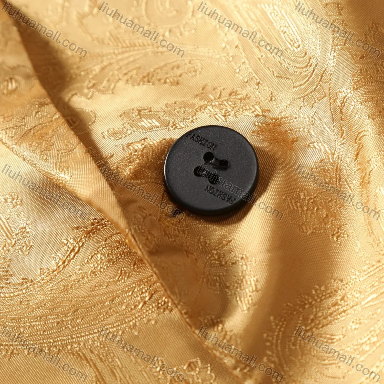 Wholesale Men's Formal Paisley Print Lapel Patch Pocket One Button Evening Suit Jacket - Liuhuamall