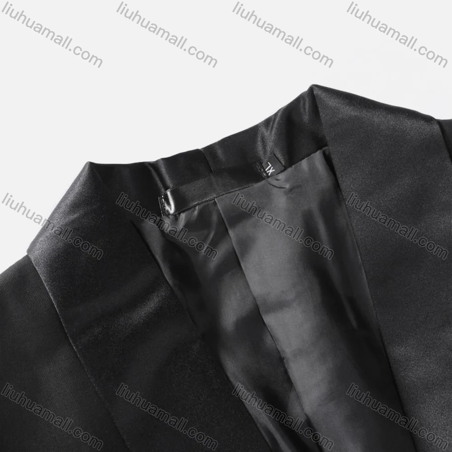 Wholesale Men's Formal Business & Evening Banquet Plain One Button Lapel Patch Pockets Suit Jacket - Liuhuamall