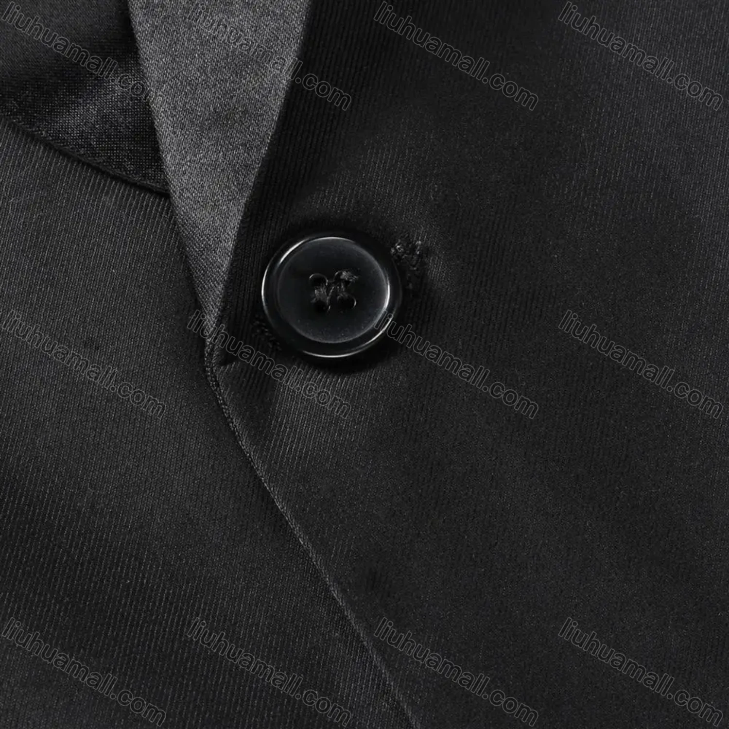 Wholesale Men's Formal Business & Evening Banquet Plain One Button Lapel Patch Pockets Suit Jacket - Liuhuamall