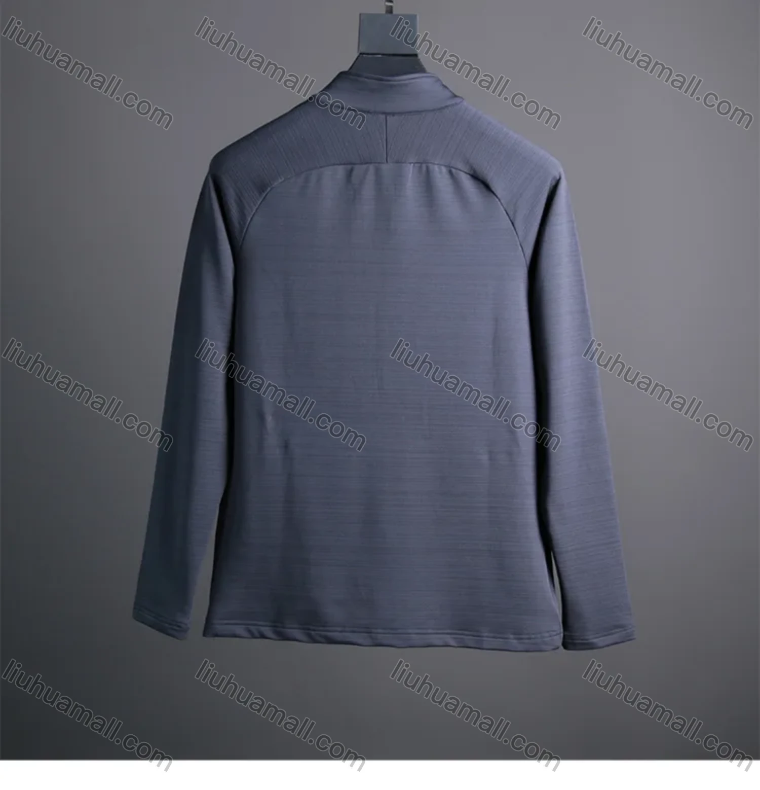 Wholesale Men's Sporty Stand Collar Long Sleeve Quick Dry Breathable Jacket - Liuhuamall