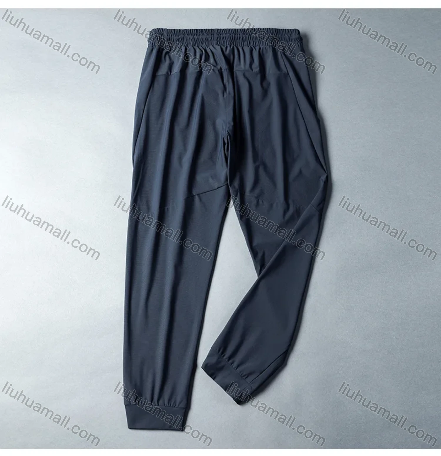 Wholesale Men's Sporty Quick Dry Breathable Zipper Pockets Drawstring Joggers - Liuhuamall