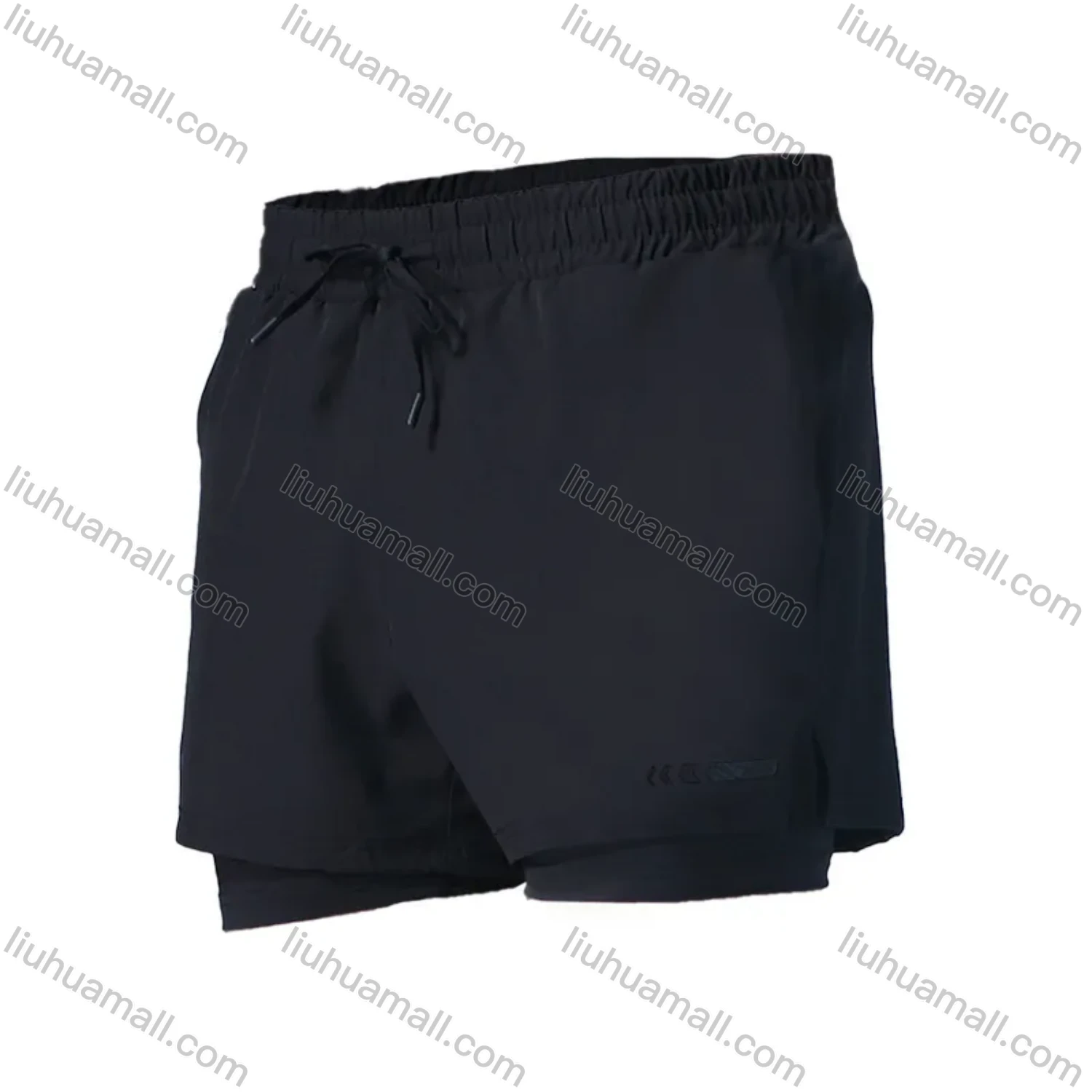 Wholesale Men's Sporty Quick Dry Breathable Marathon Work Out Cycling Light Weight Shorts - Liuhuamall