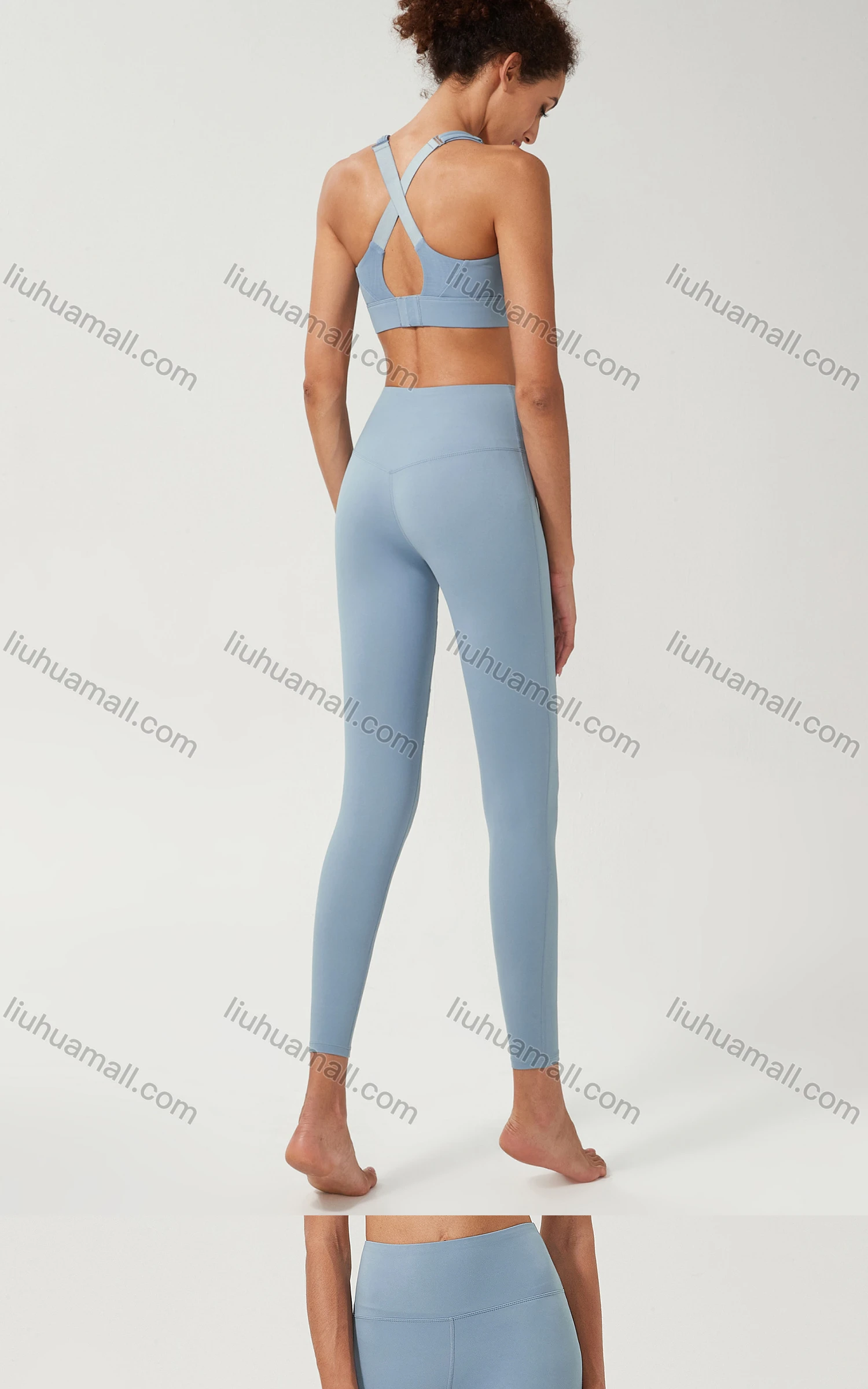 Wholesale Women's Sporty Breathable Quick Dry Yoga Leggings - Liuhuamall