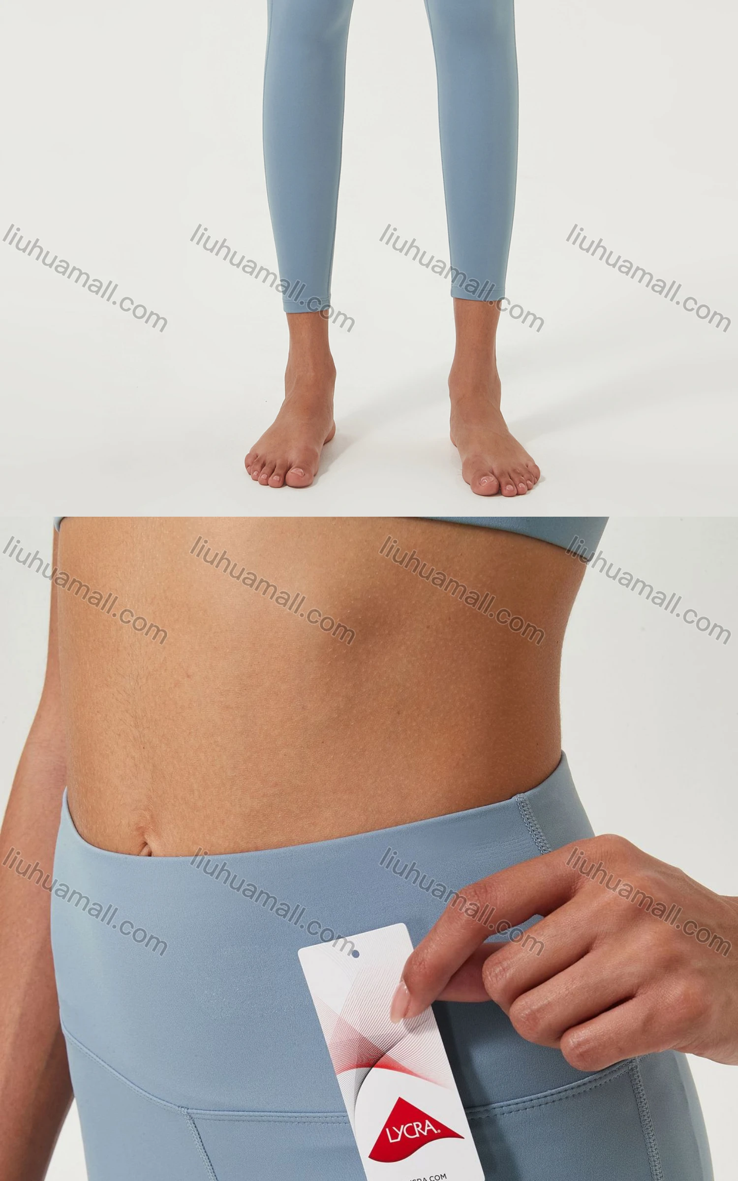 Wholesale Women's Sporty Breathable Quick Dry Yoga Leggings - Liuhuamall