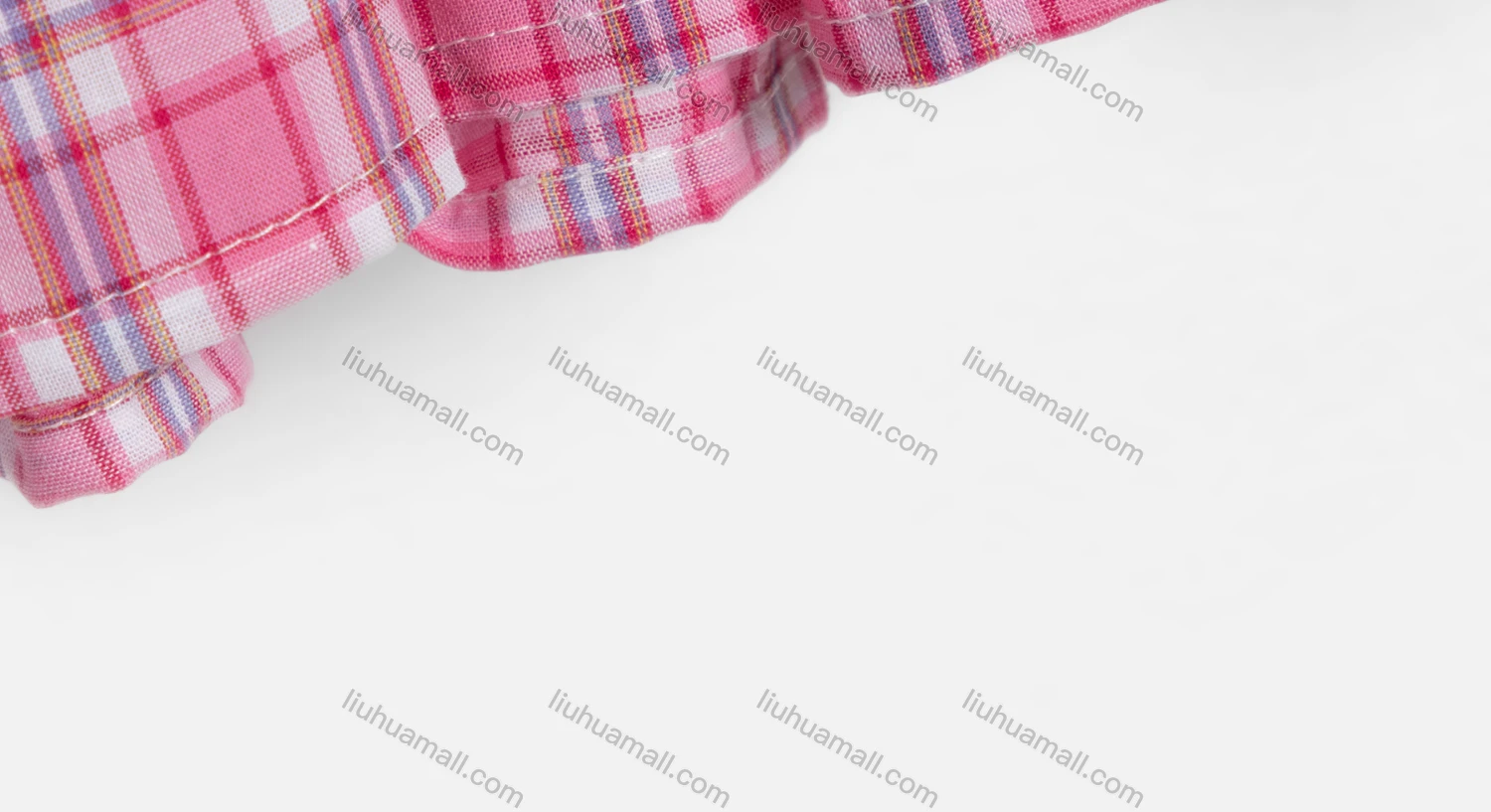 Wholesale Girls Cute Sailor Collar Plaid Button Front Tiered Ruffle Hem Dress 3535# - Liuhuamall