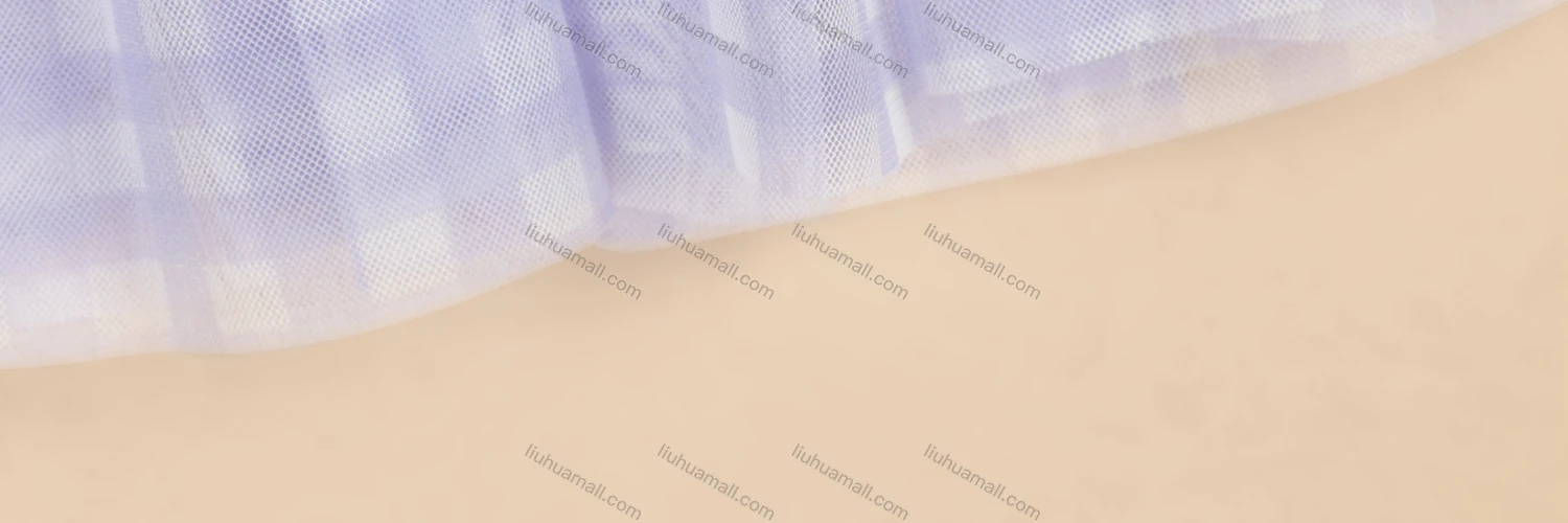 Wholesale Girls Cute Crew Neck Puff Sleeve Fake 2-piece Plaid Short Dress 3533# - Liuhuamall