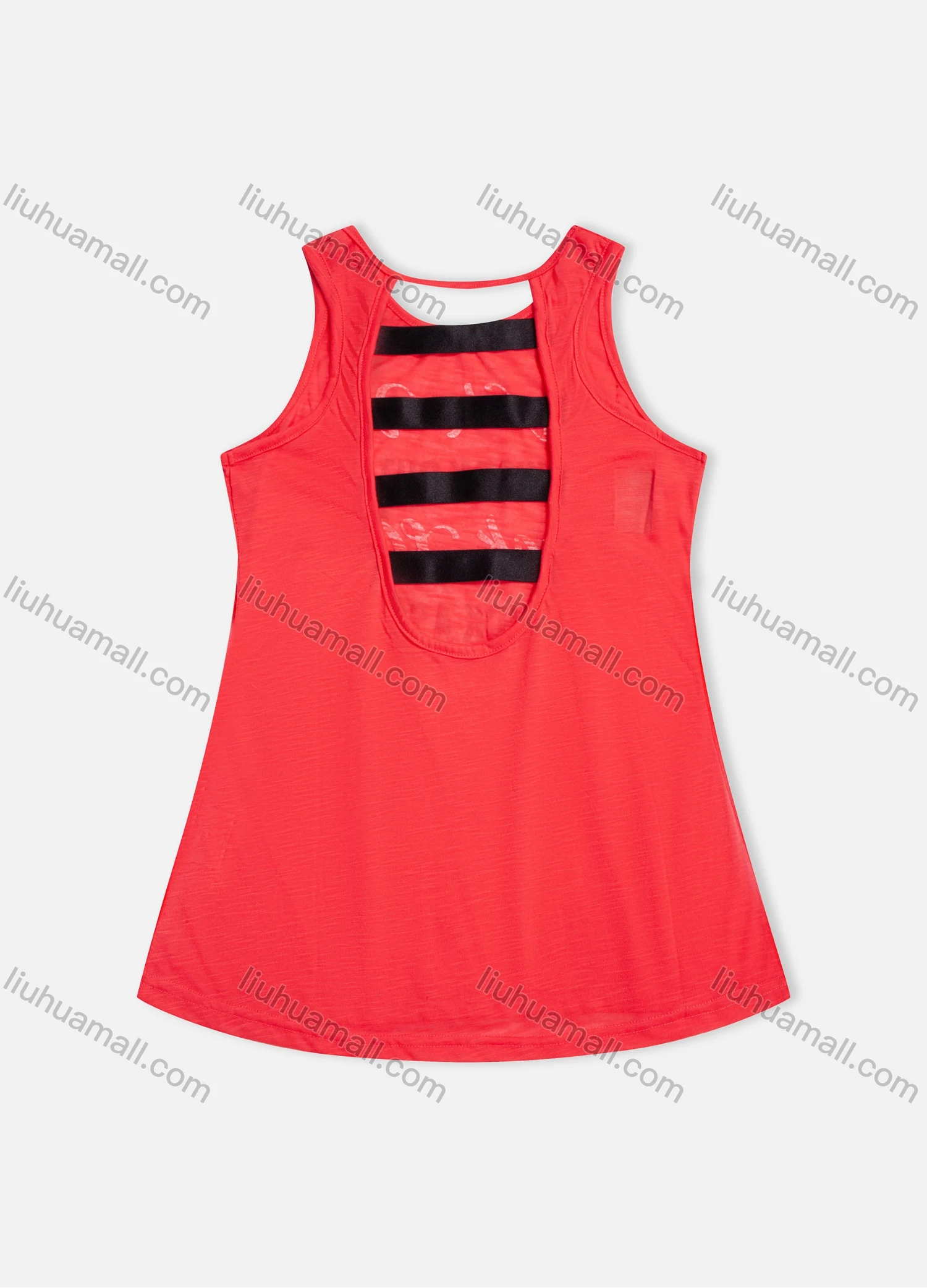 Wholesale Women's Round Neck Slogan Sleeveless Casual Tank Top - Liuhuamall