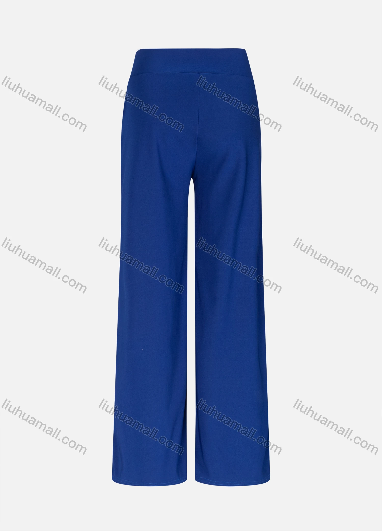 Wholesale Women's Casual Plain High Waist Wide Leg Pants 2949# - Liuhuamall