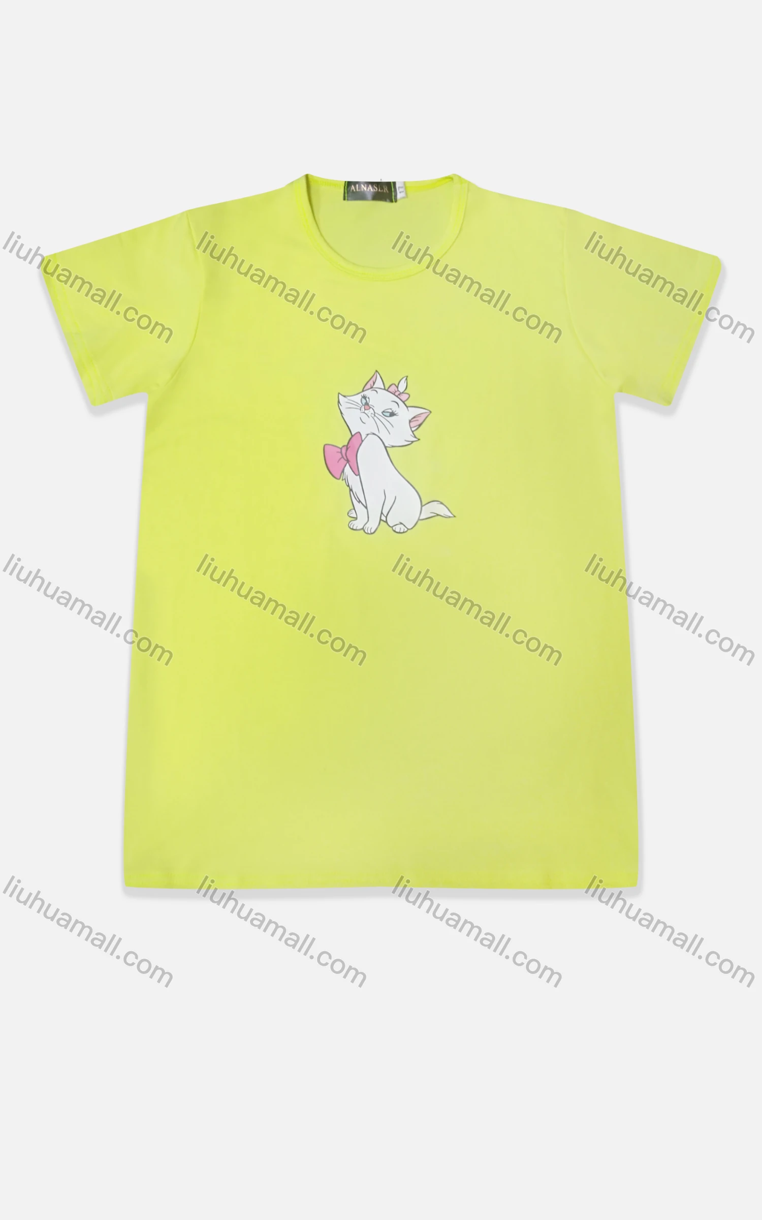 Wholesale Kids' Cute Crew Neck Short Sleeve Cartoon Graphic T-shirt - Liuhuamall