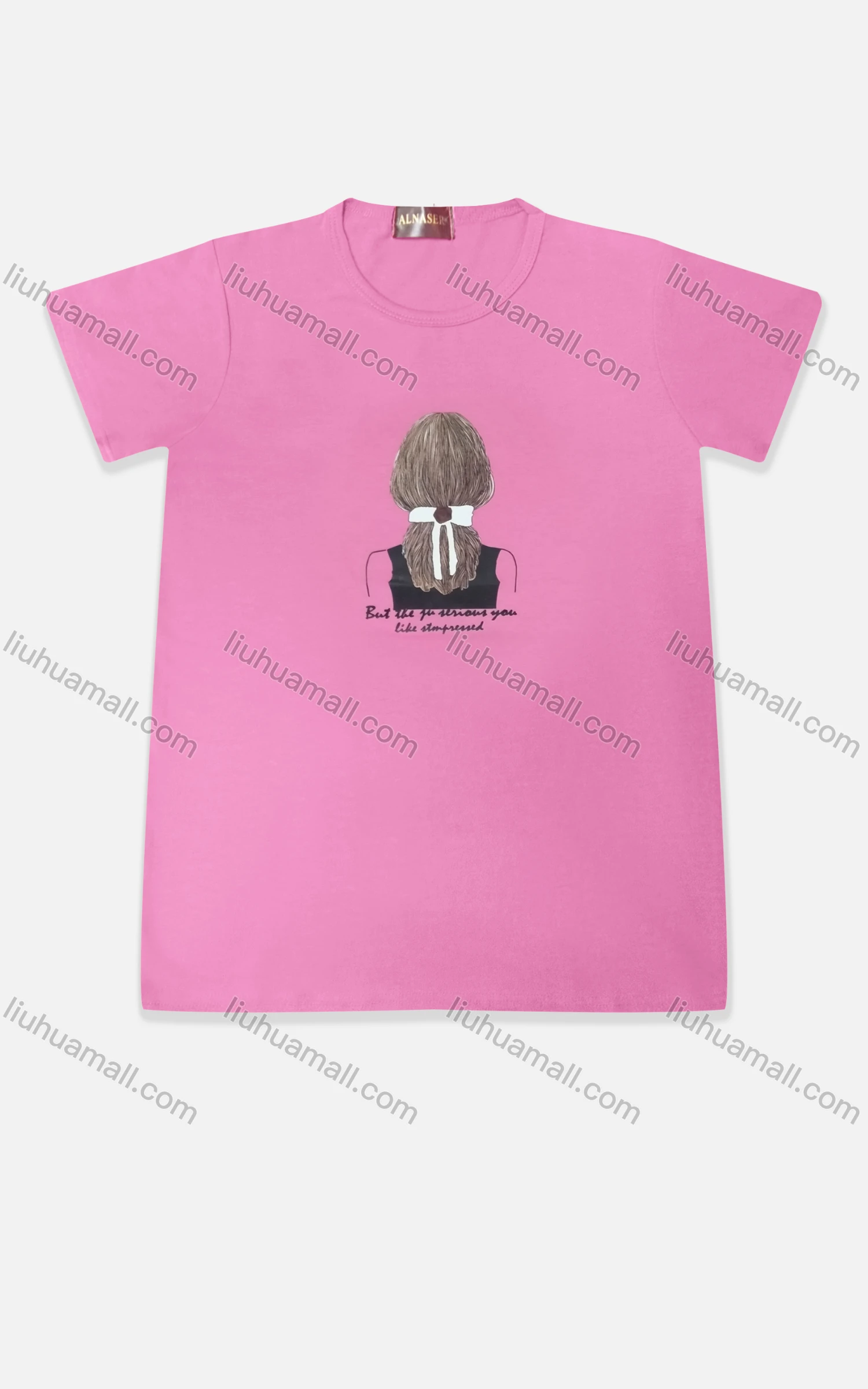 Wholesale Kids' Cute Crew Neck Short Sleeve Cartoon Graphic T-shirt - Liuhuamall