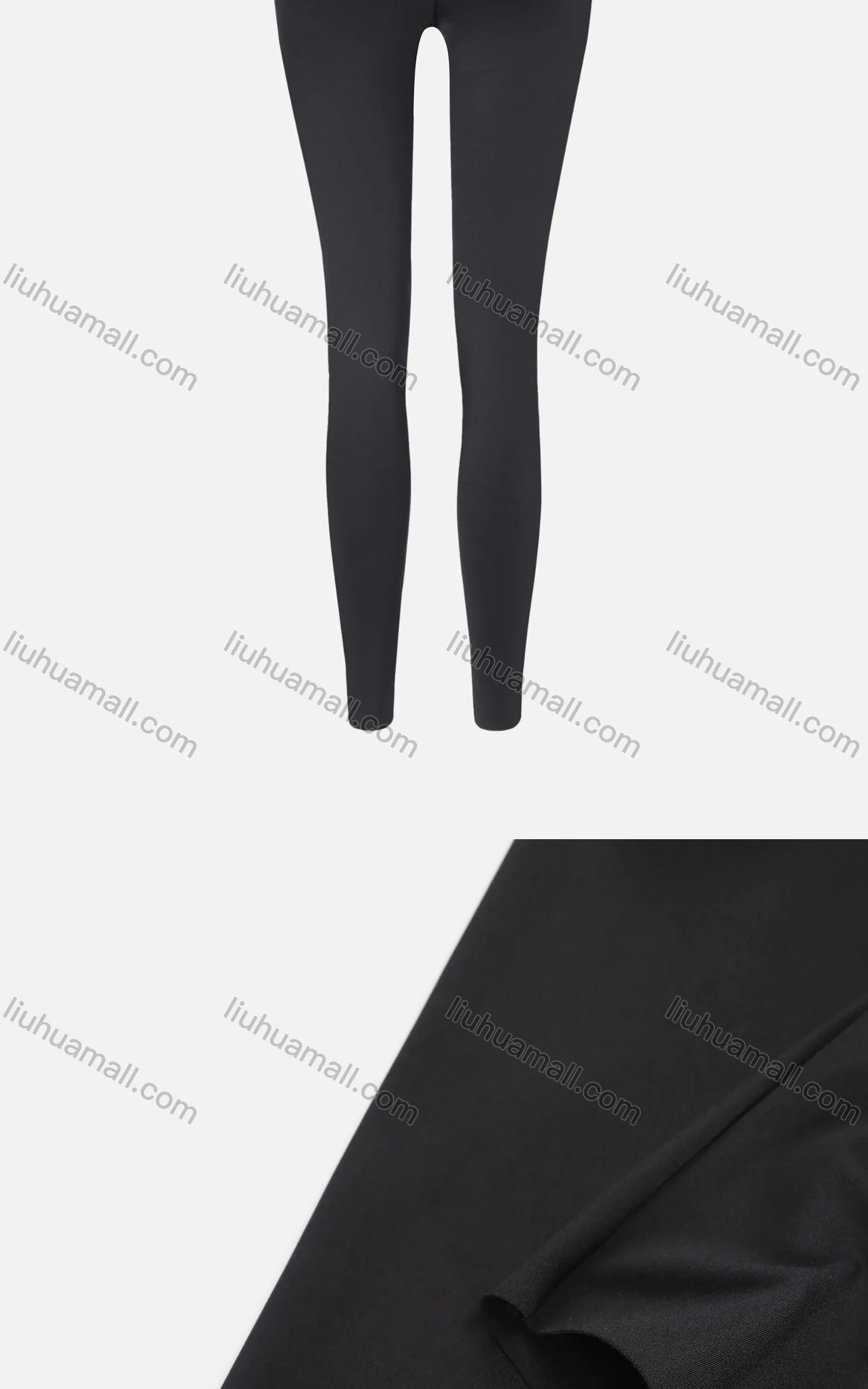 Wholesale Women's Athletic Plain High Waist Ankle Length Butt Lifting Seam Yoga Leggings - Liuhuamall