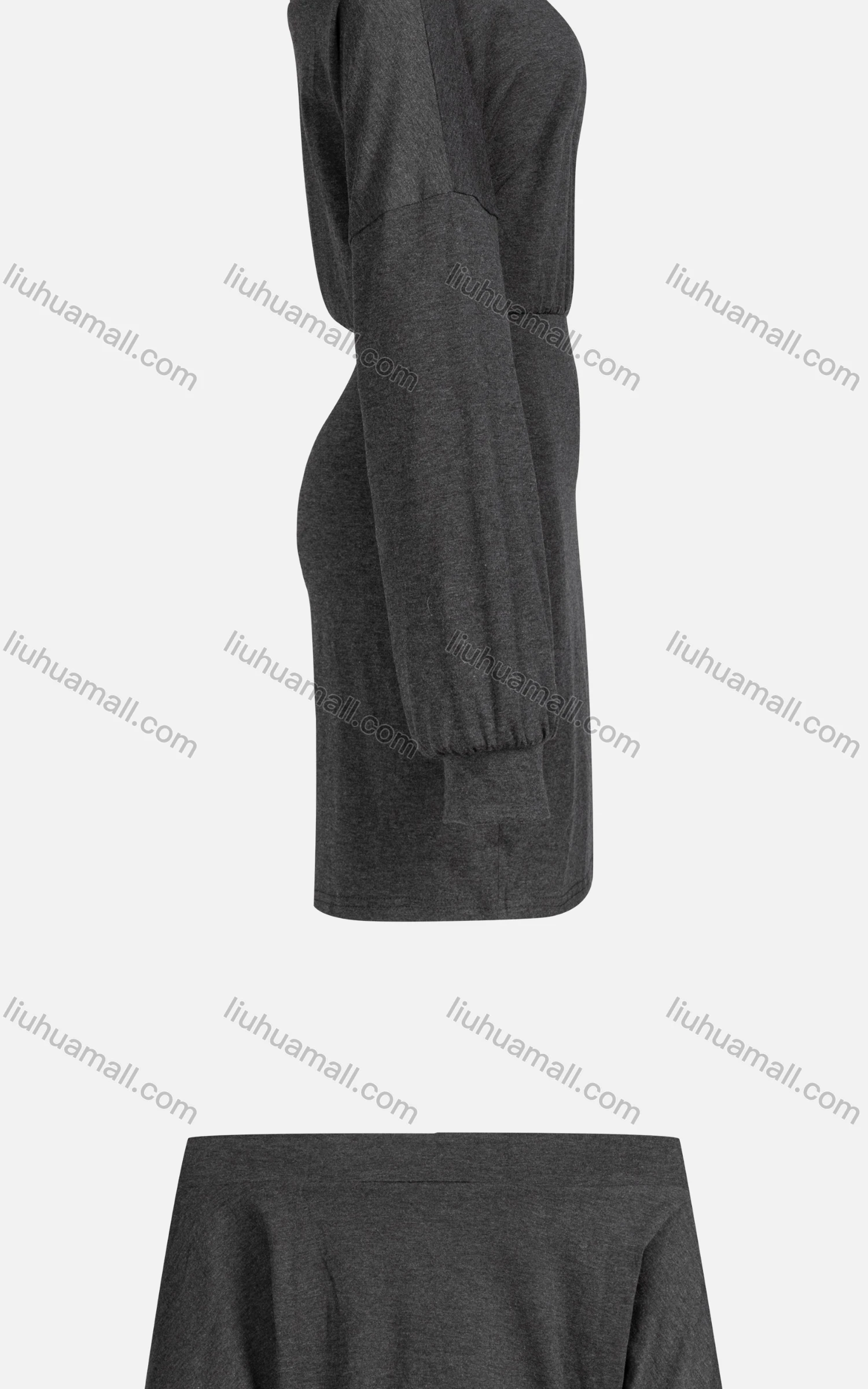 Wholesale Women's Casual Off Shoulder Plain Shirred Pencil Hem Short Strapless Dress - Liuhuamall
