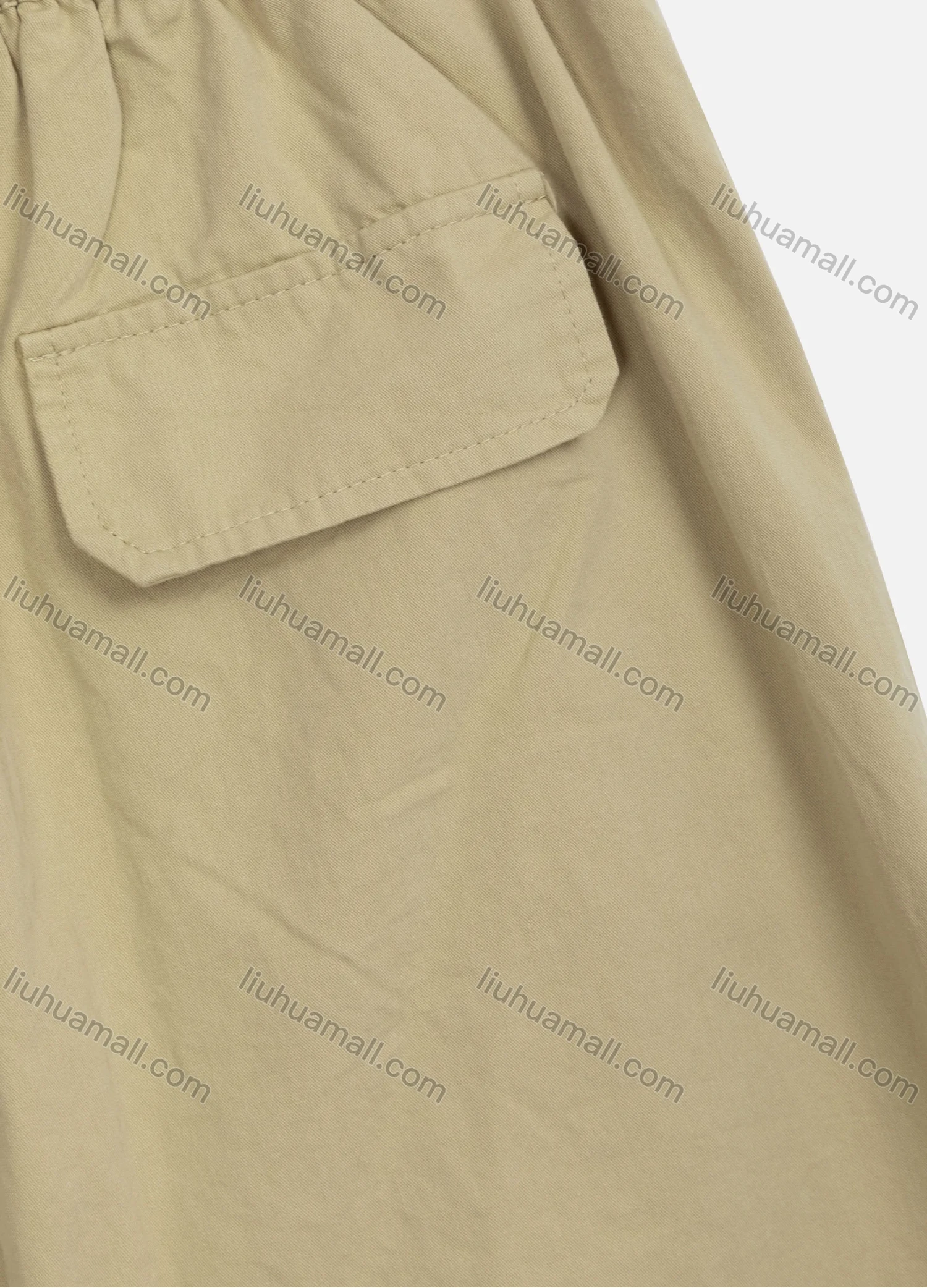 Wholesale Women's Casual Plain High Waist Wide Leg Ankle Length Pants 8036-2# - Liuhuamall