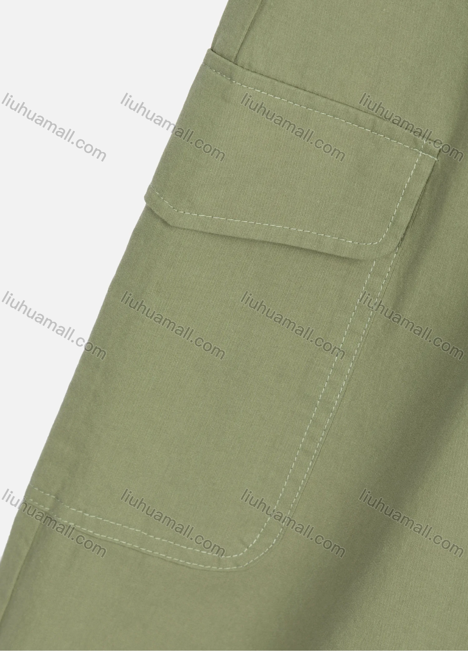 Wholesale Women's Casual Plain Drawstring Ankle Length Cargo Pants Joggers 8038# - Liuhuamall