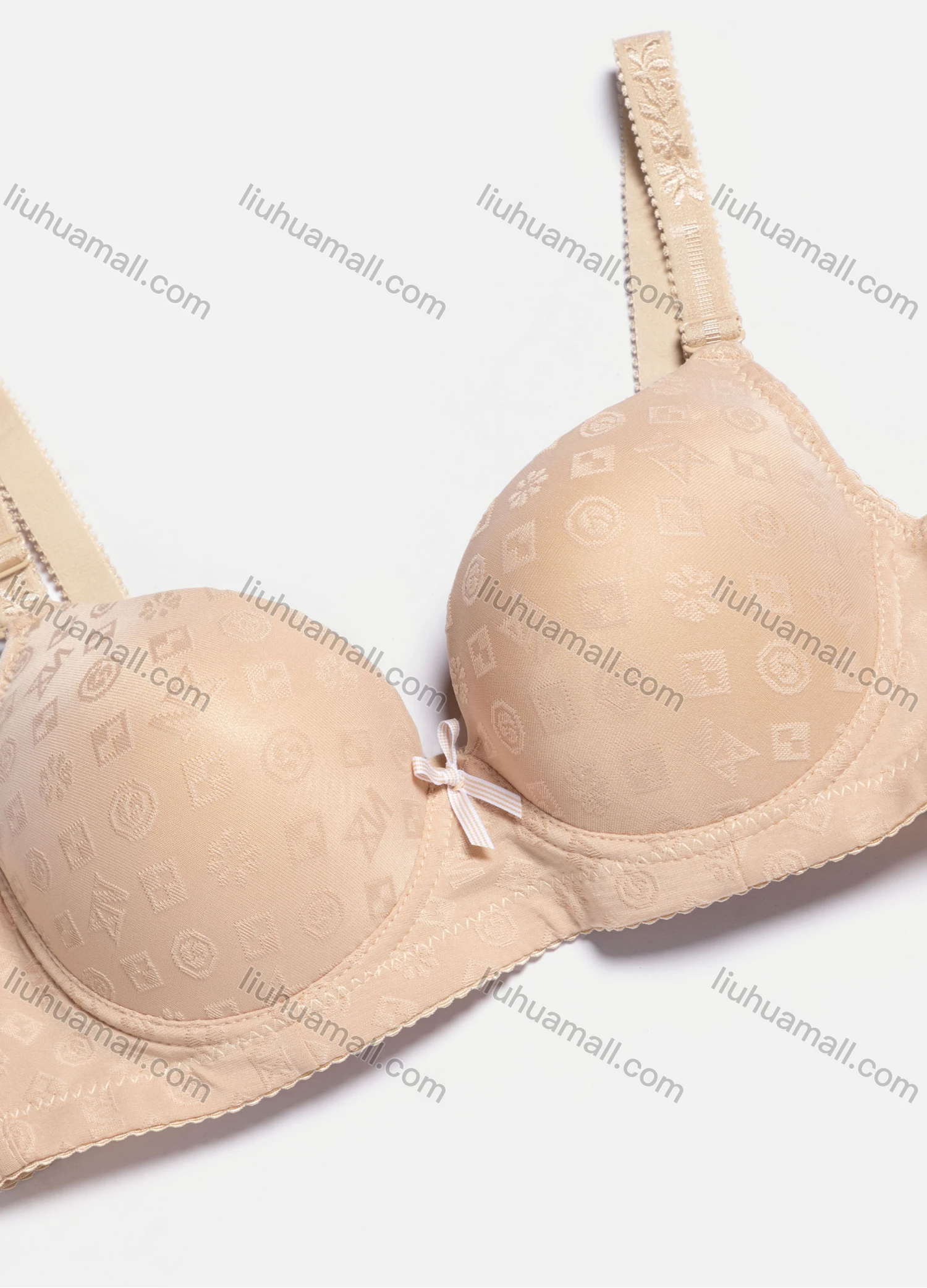 Wholesale Women's Allover Print Adjustable Straps Bra & Pantie 2 Piece Set 2213# - Liuhuamall