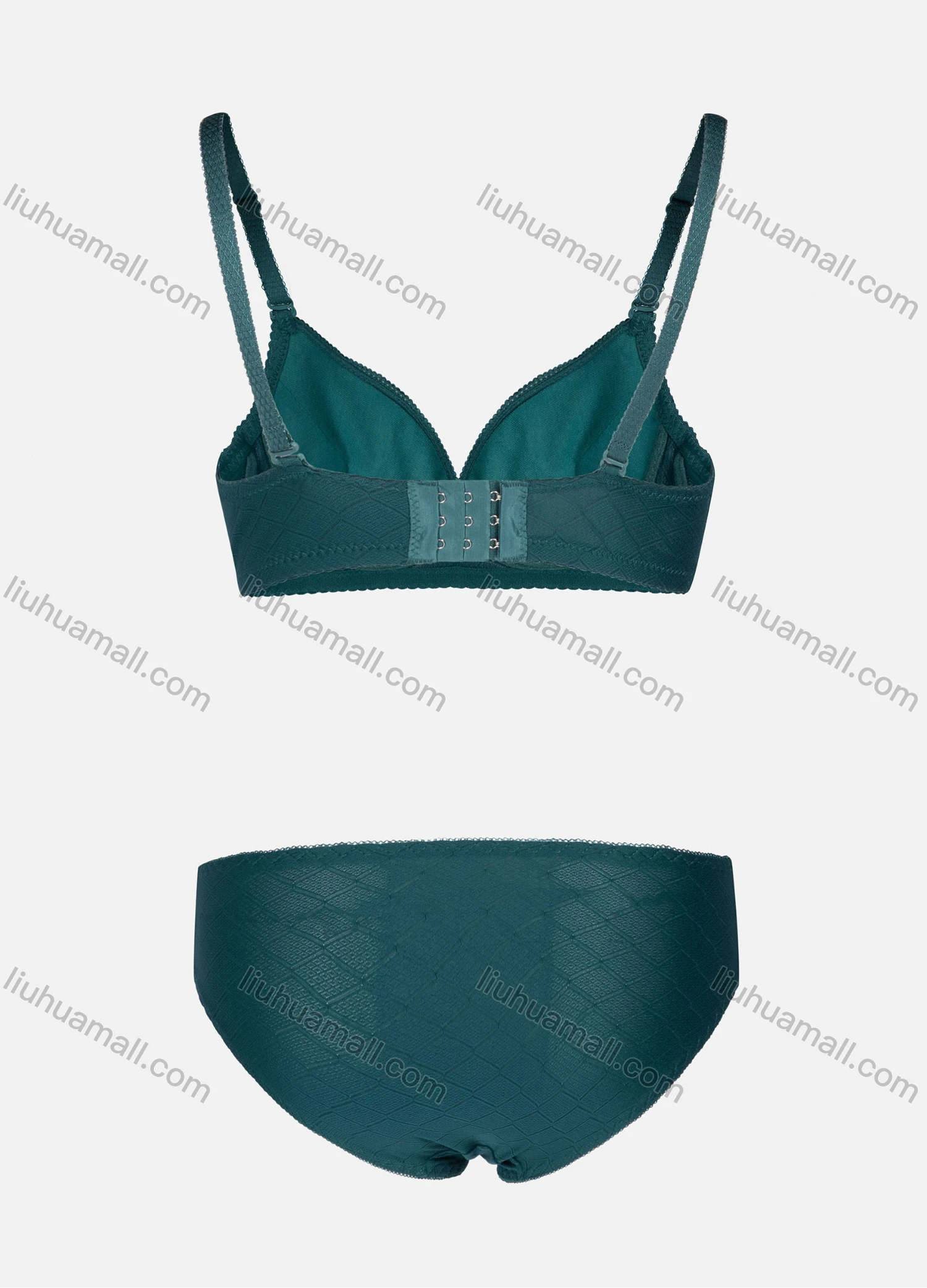 Wholesale Women's Plain Adjustable Straps Bra & Pantie 2 Piece Set 2212# - Liuhuamall