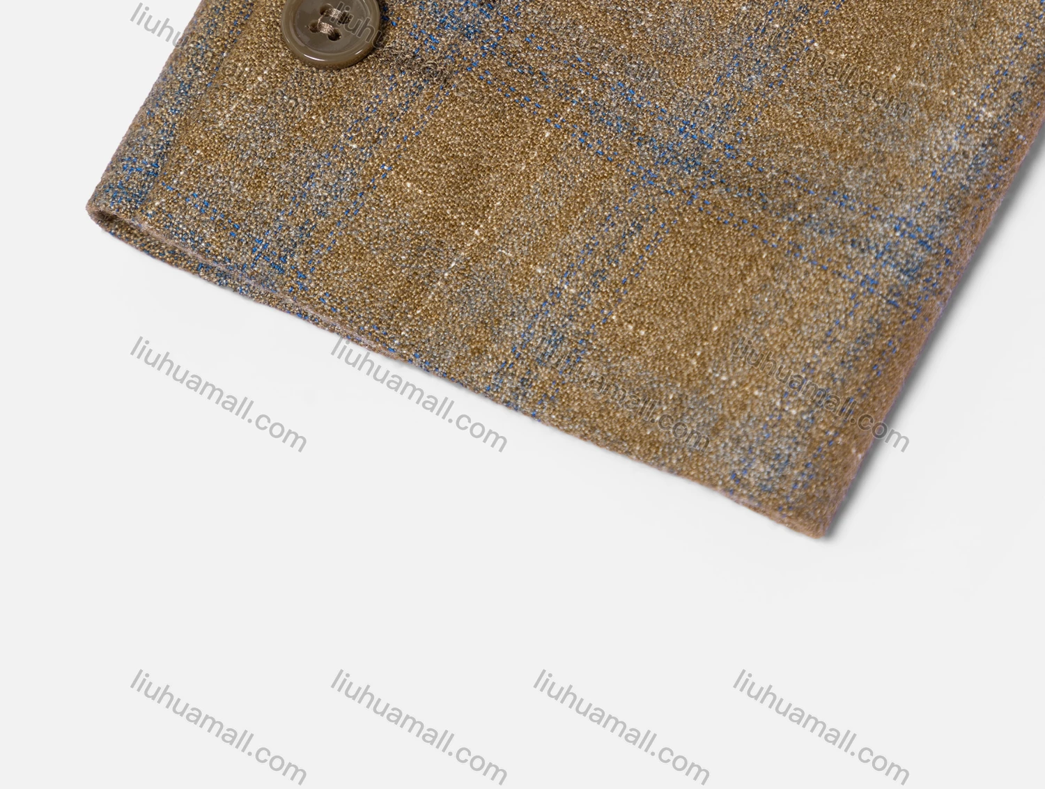 Wholesale Men's Formal Lapel One Button Plaid Blazer & Waistcoat & Pants 3-piece Suit Set - Liuhuamall