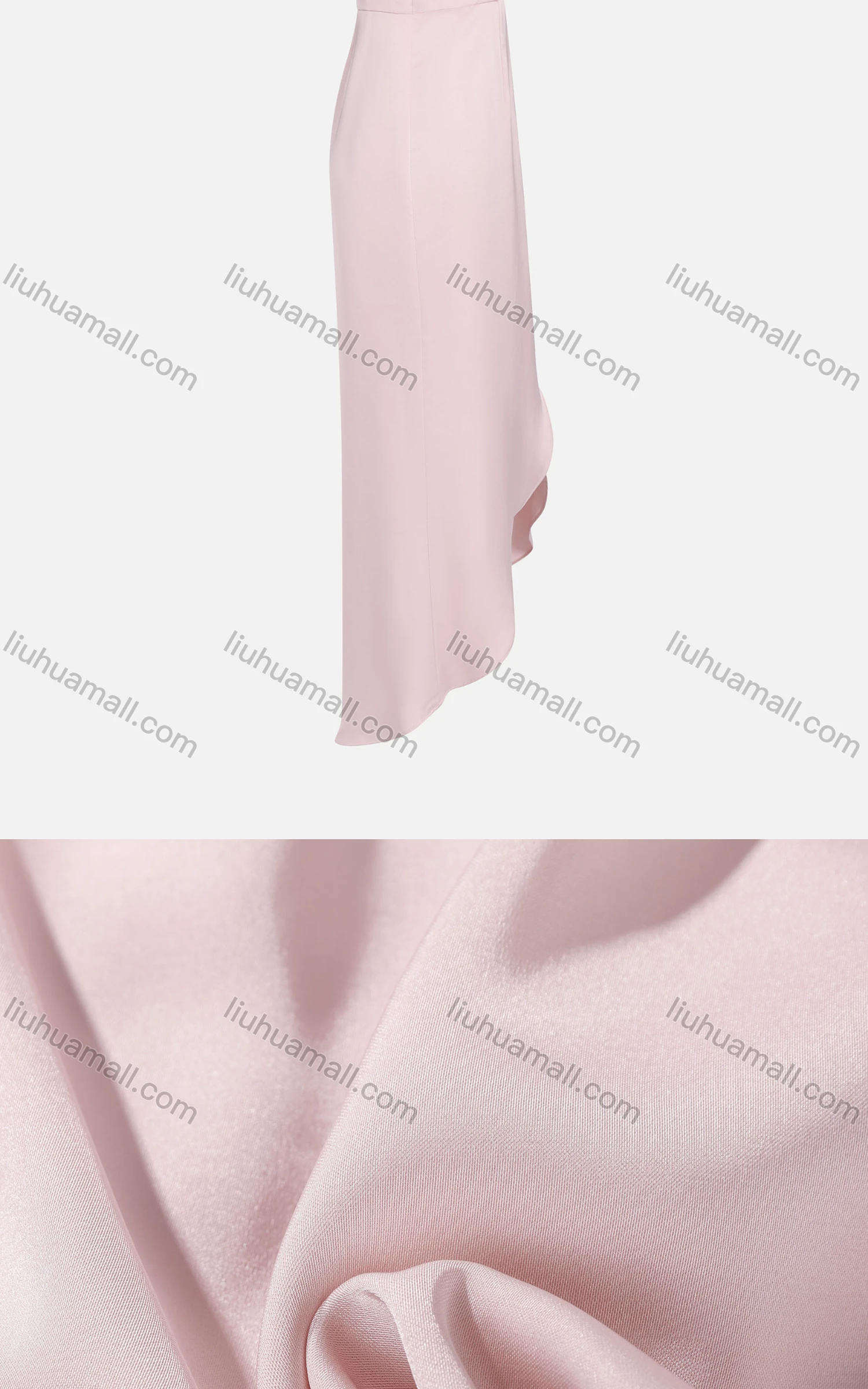 Wholesale Women's Elegant Plain Bow Knot Wrap Hem Peplum Sleeveless Cocktail Dress A03# - Liuhuamall