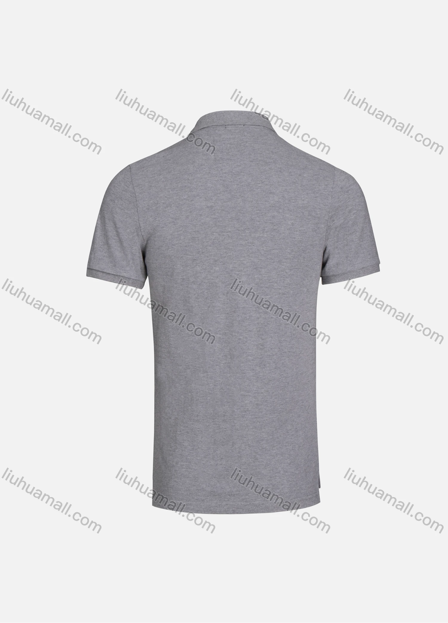 Wholesale Men's Casual Labelled Short Sleeve Polo Shirt - Liuhuamall