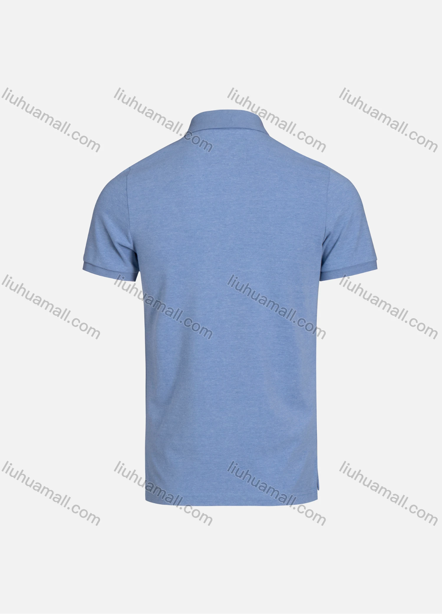Wholesale Men's Casual Labelled Short Sleeve Polo Shirt - Liuhuamall
