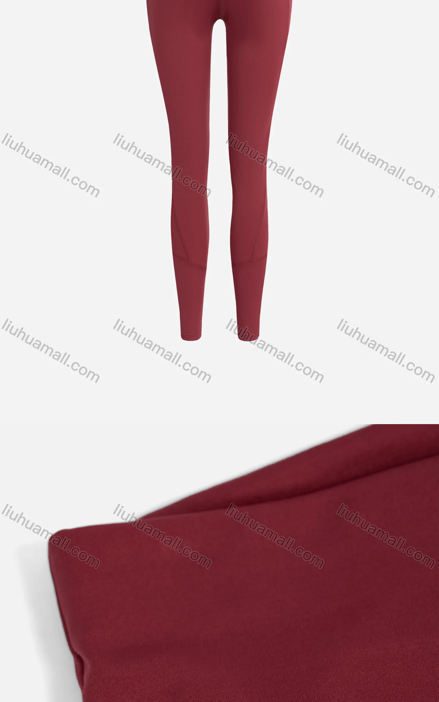 Wholesale Women's Sporty Athletic High Waist Plain Ankle Length Yoga Leggings 9988# - Liuhuamall