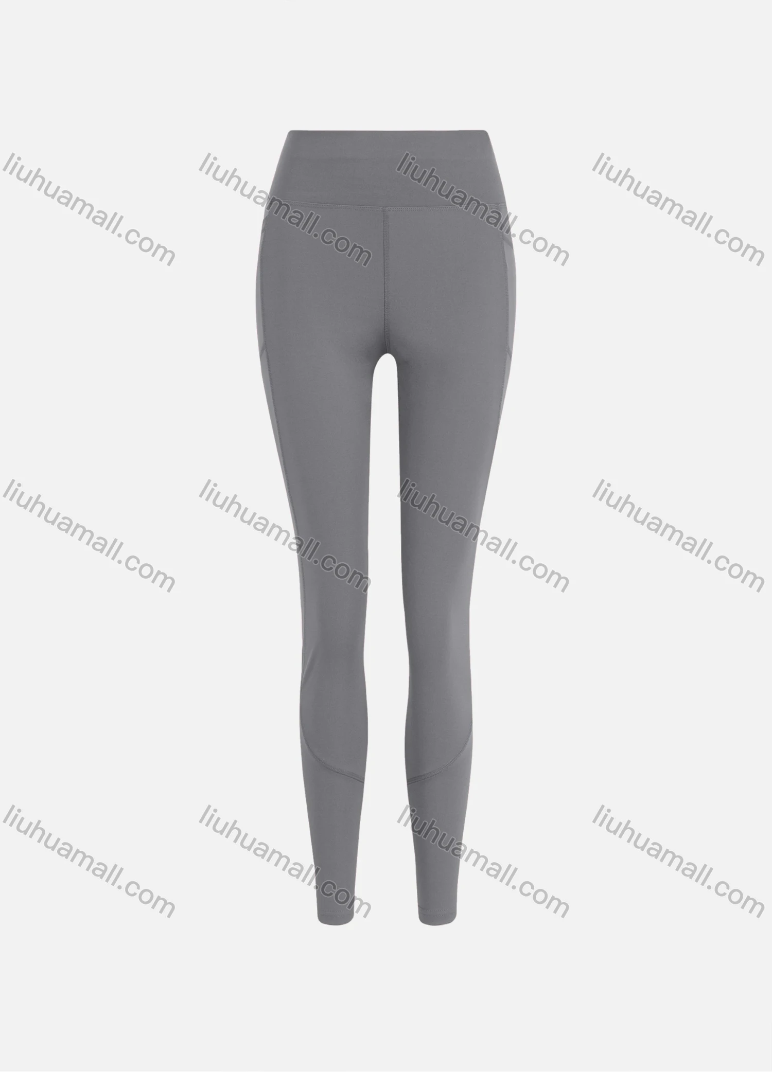 Wholesale Women's Sporty Athletic High Waist Plain Ankle Length Yoga Leggings 9988# - Liuhuamall