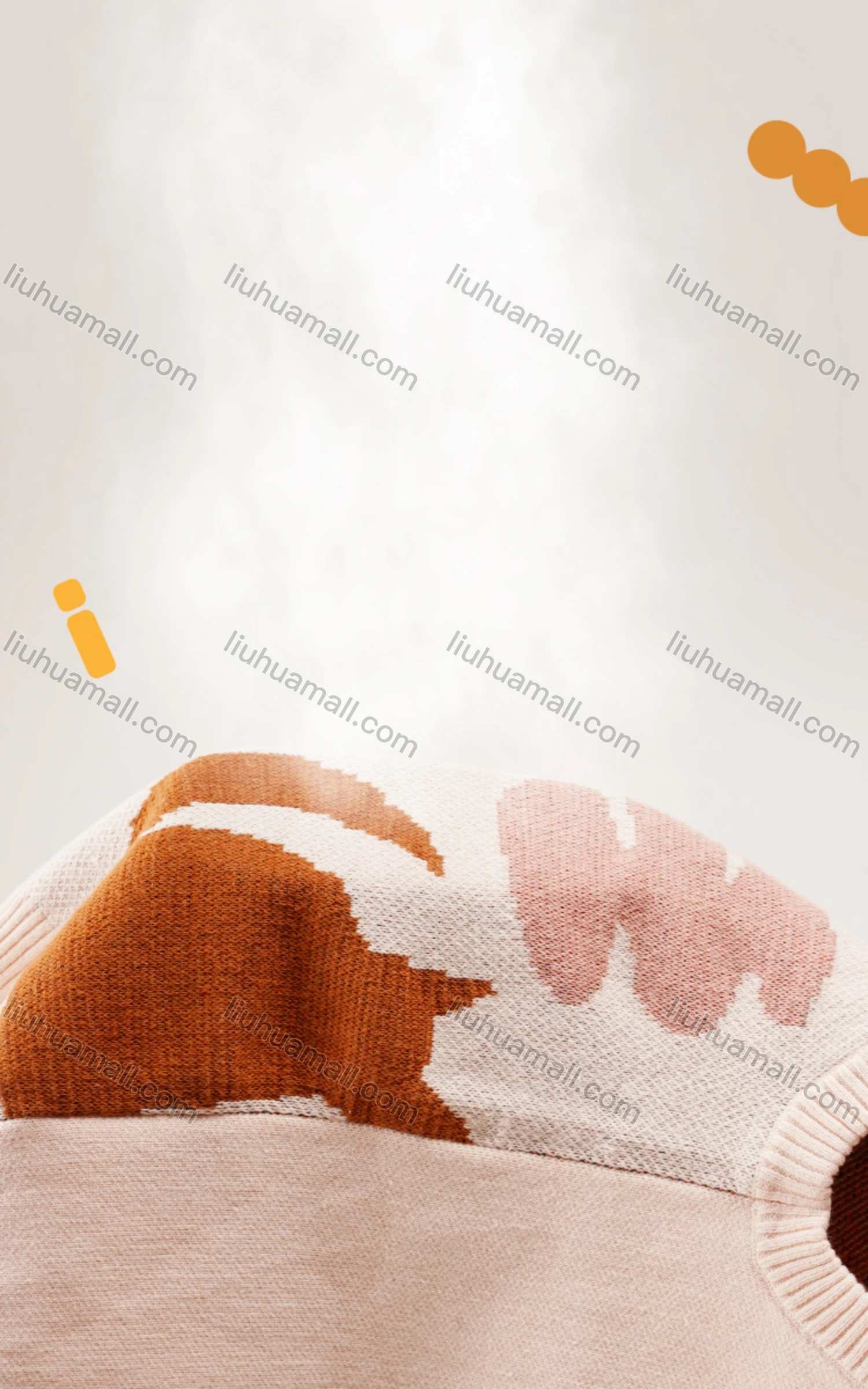 Wholesale Kids Lovely Cartoon Print Button Down Knit Sweater Vest Cardigan MB21AMY447# - Liuhuamall