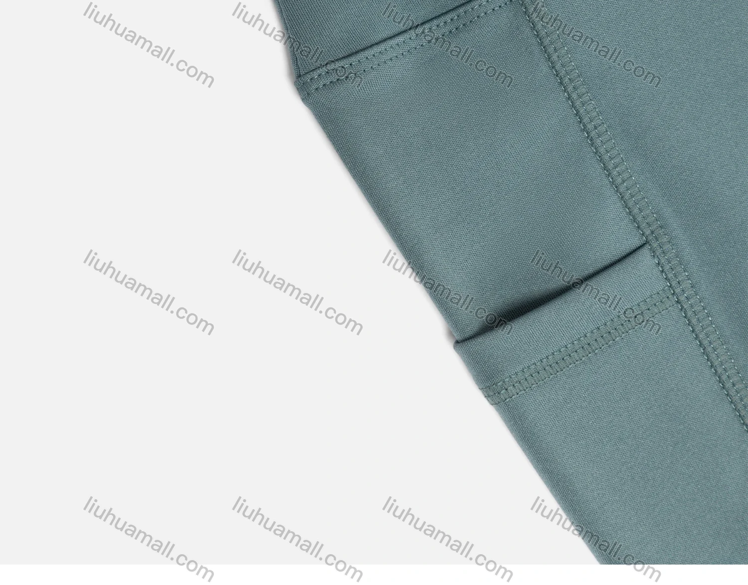 Wholesale Women's Sporty Quick Dry Short Sleeve Top & Patch Pockets Leggings Set 9989# - Liuhuamall