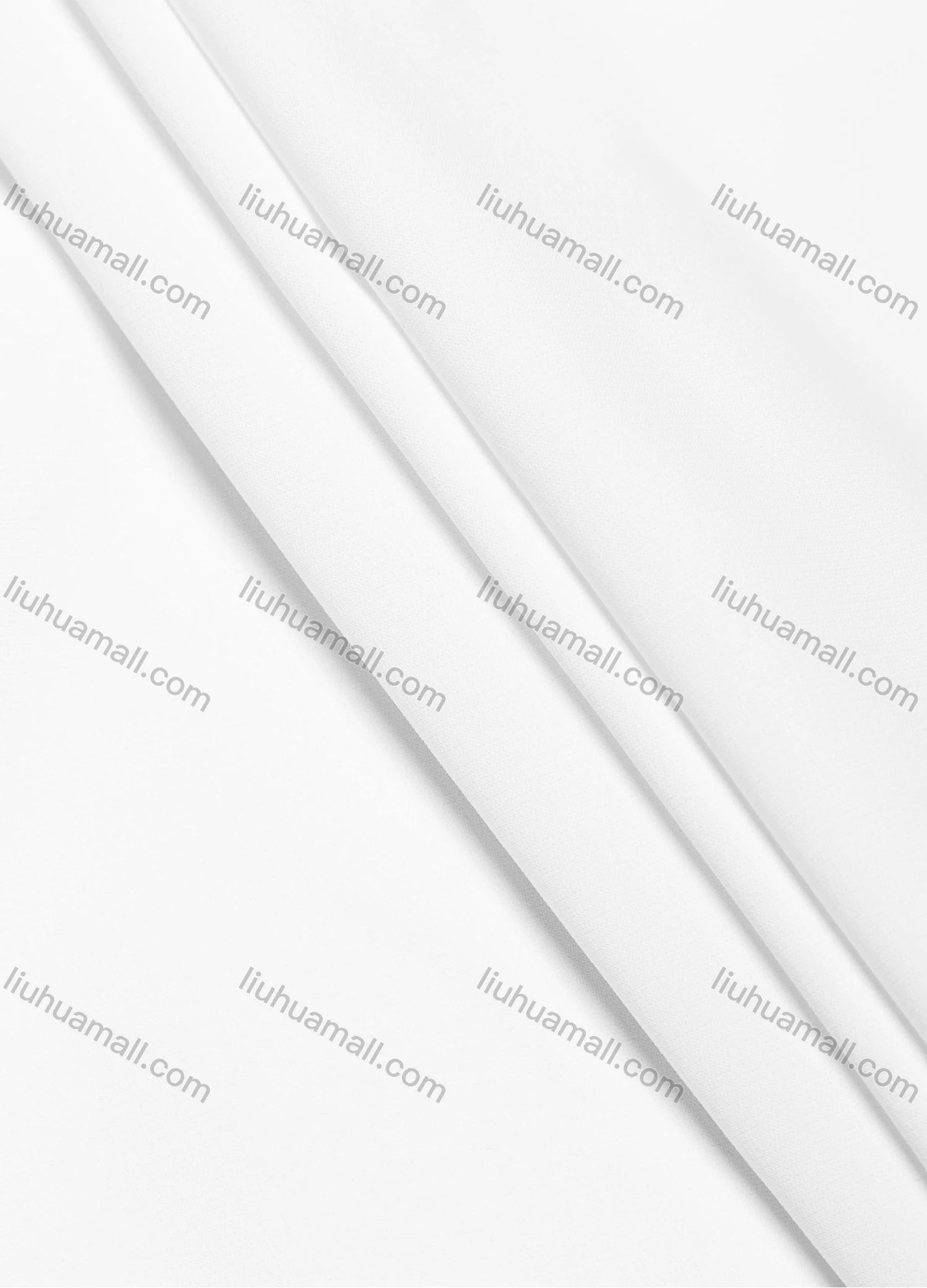 Wholesale Women's Casual Elegant Plain Pleated Stand Collar Buttons Front 3/4 Sleeve Drawstring Maxi Dress - Liuhuamall