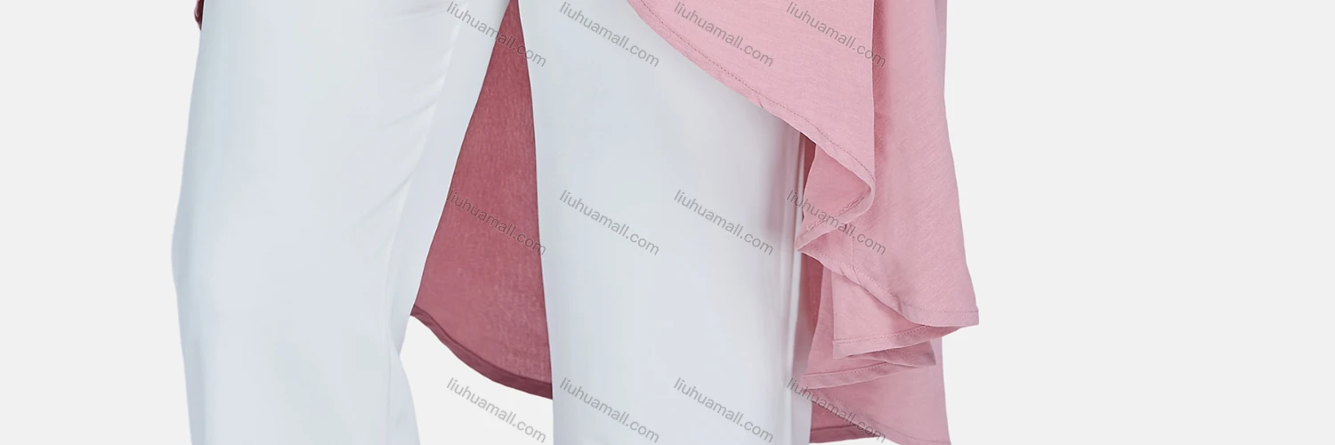 Wholesale Women's Casual Collared Shirt Sleeve Plain Shirt Dress 8810# - Liuhuamall