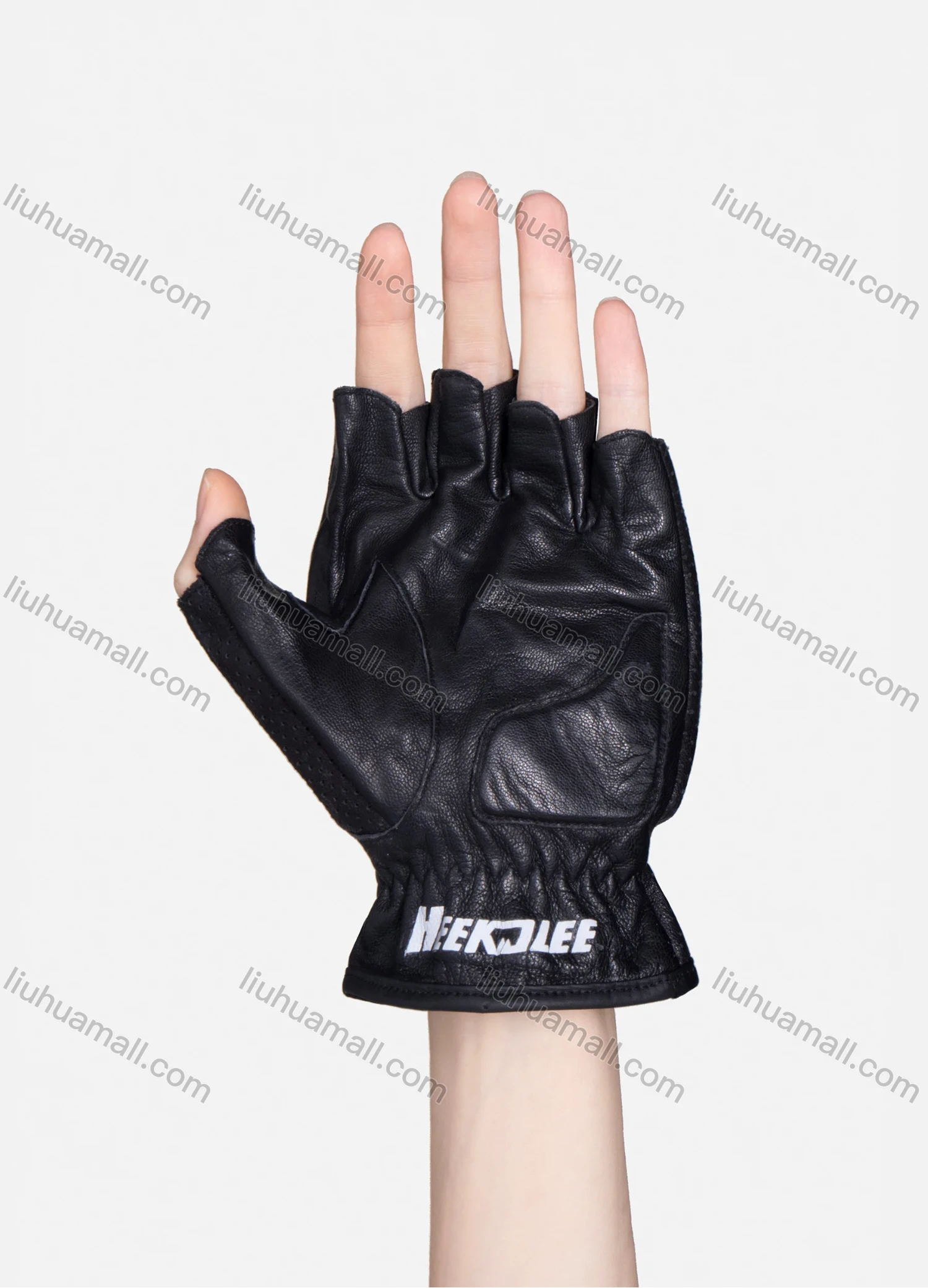 Wholesale Anti-slip Touch Screen Biker Cycling Fingerless Gloves - Liuhuamall