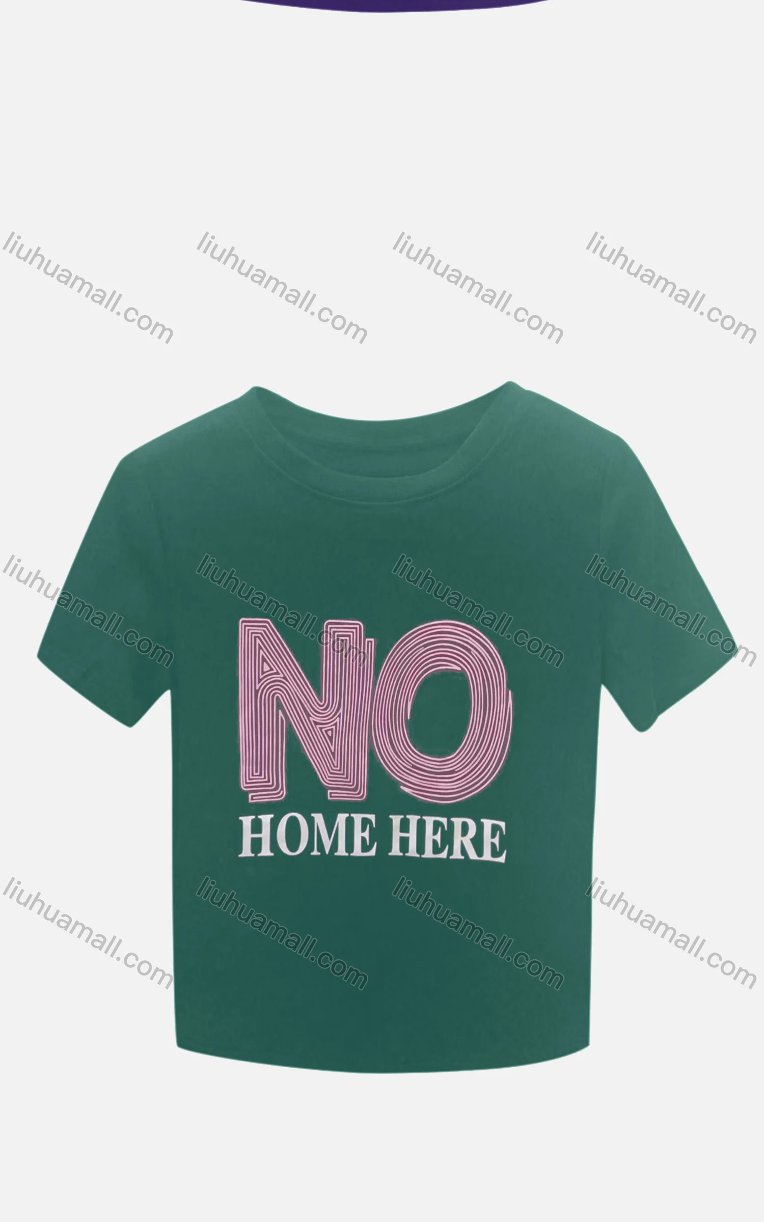 Wholesale Women's Casual Crew Neck Short Sleeve Letter Crop Tee 6006# - Liuhuamall